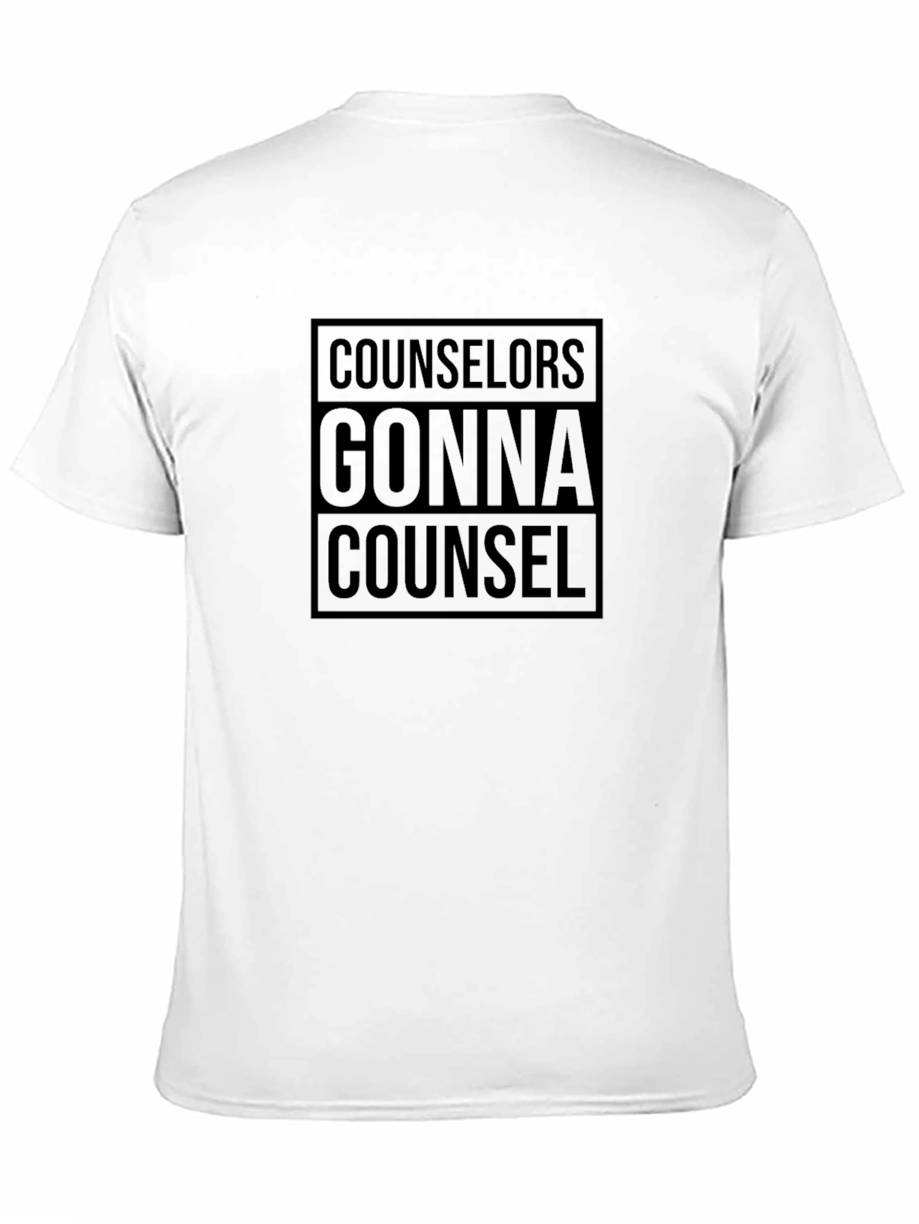 Counselors Gonna Counsel Black Graphic Tee