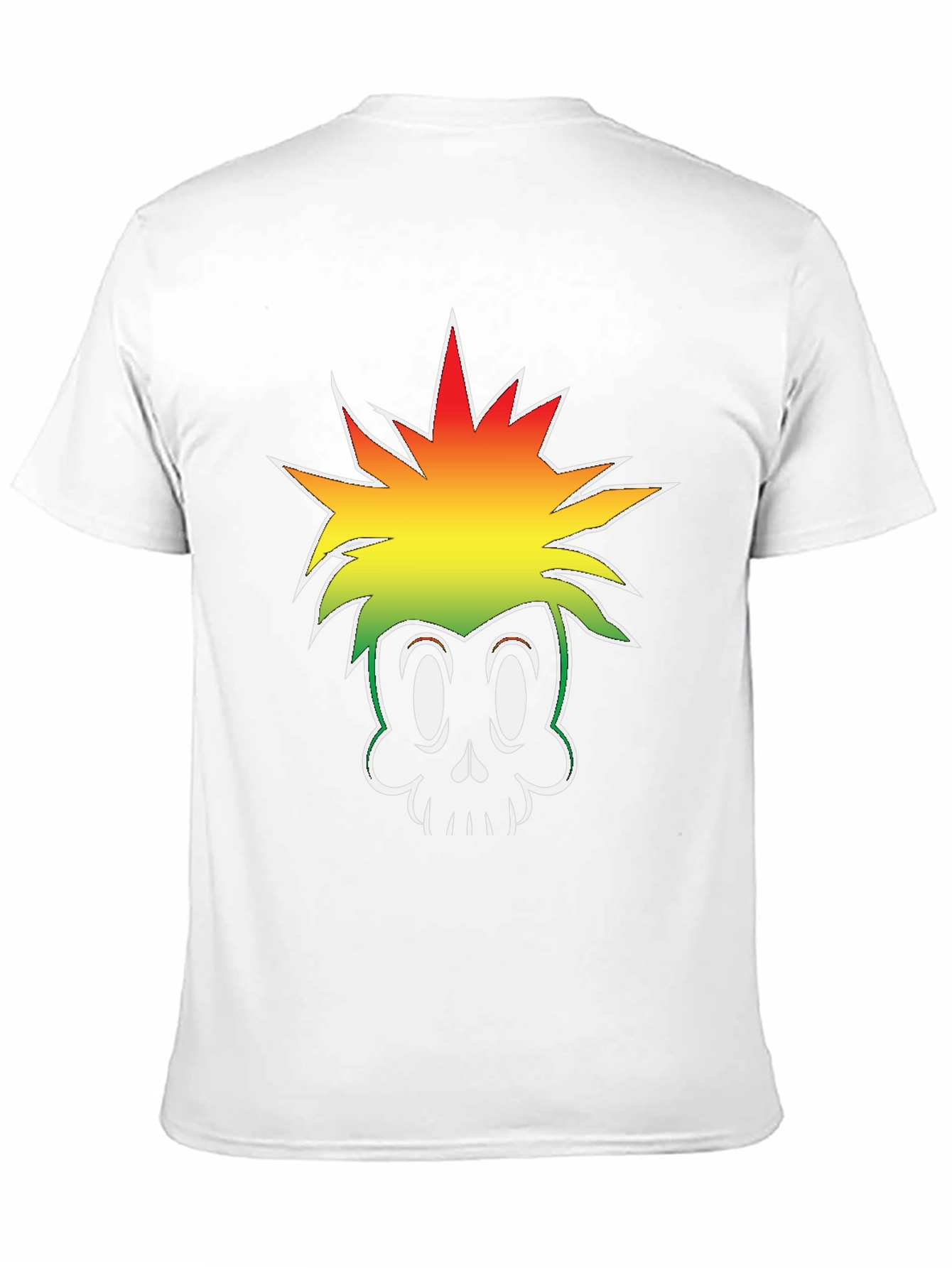 Skull Graphic Tee - Black Cotton T-Shirt
