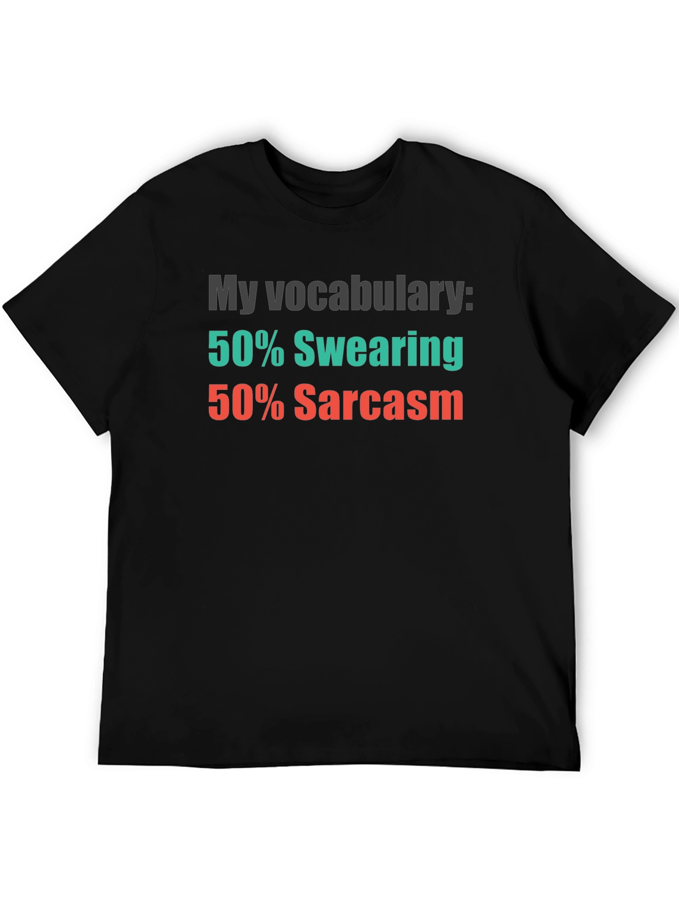 Funny Vocabulary Swearing Sarcasm Graphic Tee