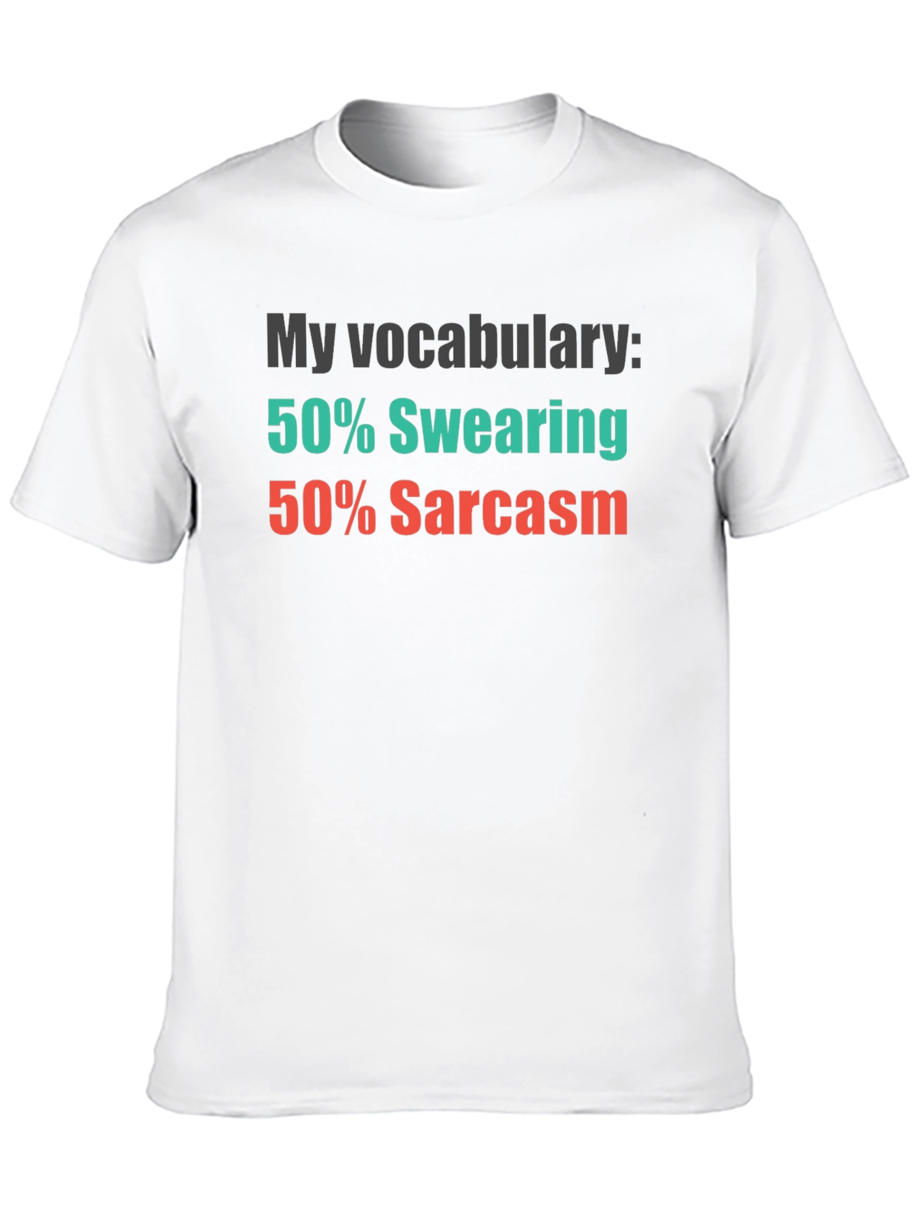 Funny Vocabulary Swearing Sarcasm Graphic Tee