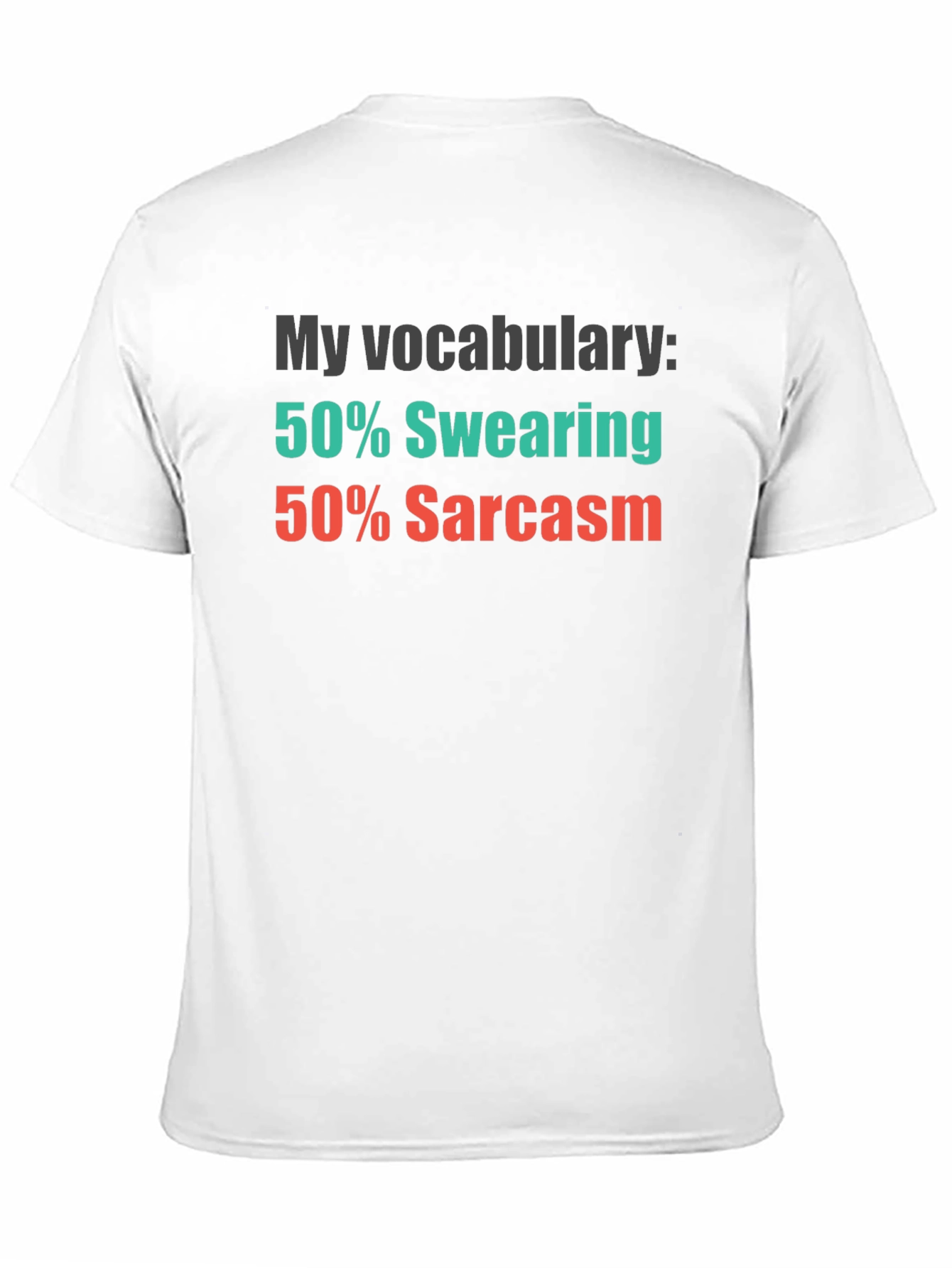 Funny Vocabulary Swearing Sarcasm Graphic Tee