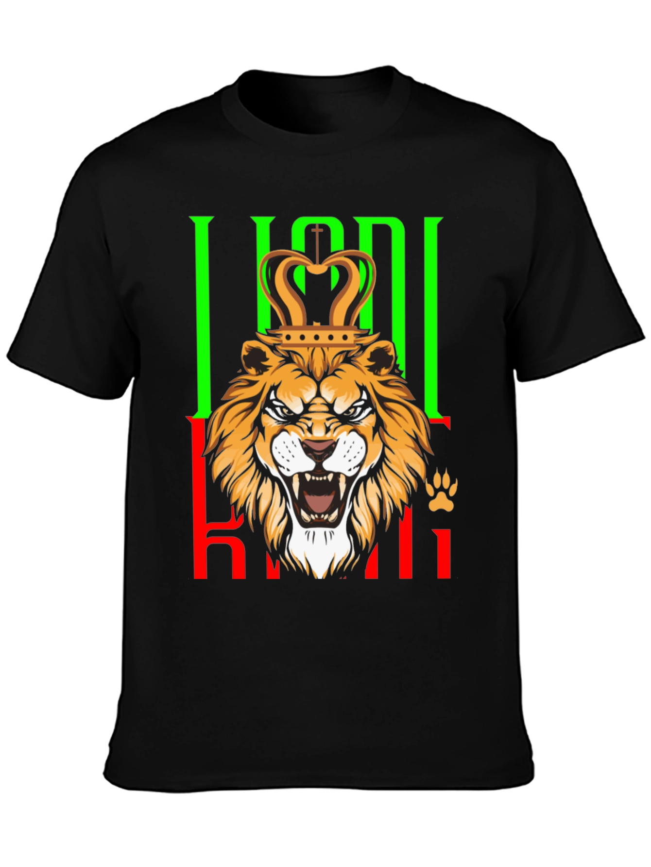 Lion King Graphic Print T-Shirt