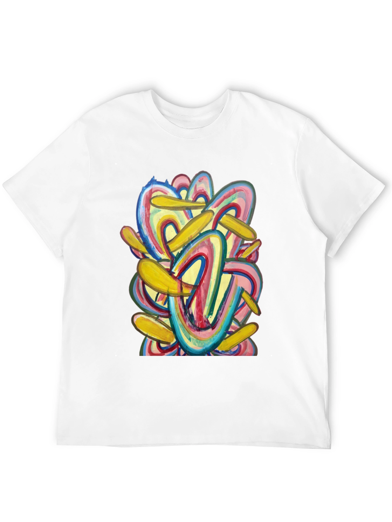 Abstract Art Graphic Tee - Bold Style
