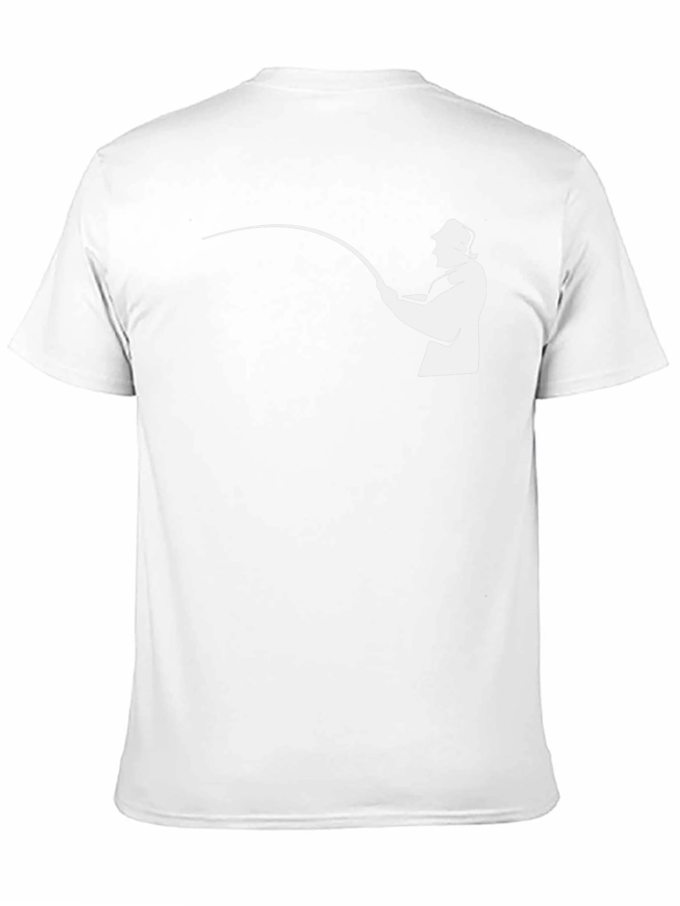 Fishing T-Shirt - Silhouette Angler Tee