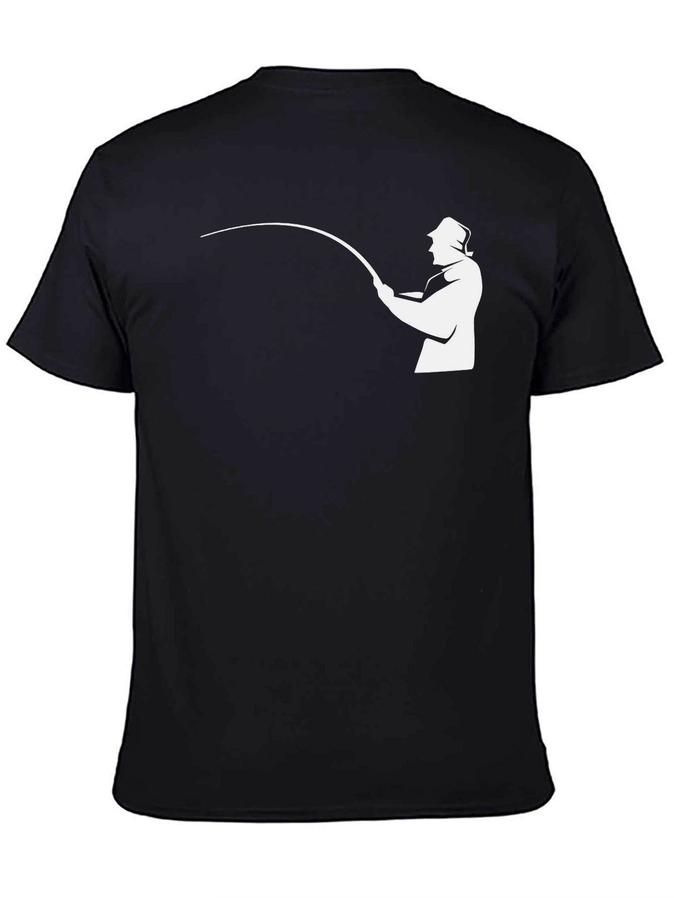 Fishing T-Shirt - Silhouette Angler Tee