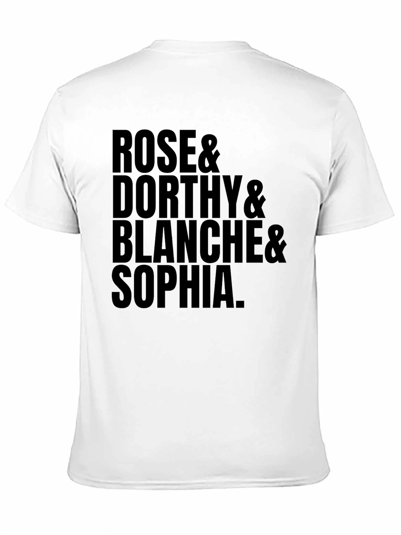 Golden Girls Name Stack T-Shirt