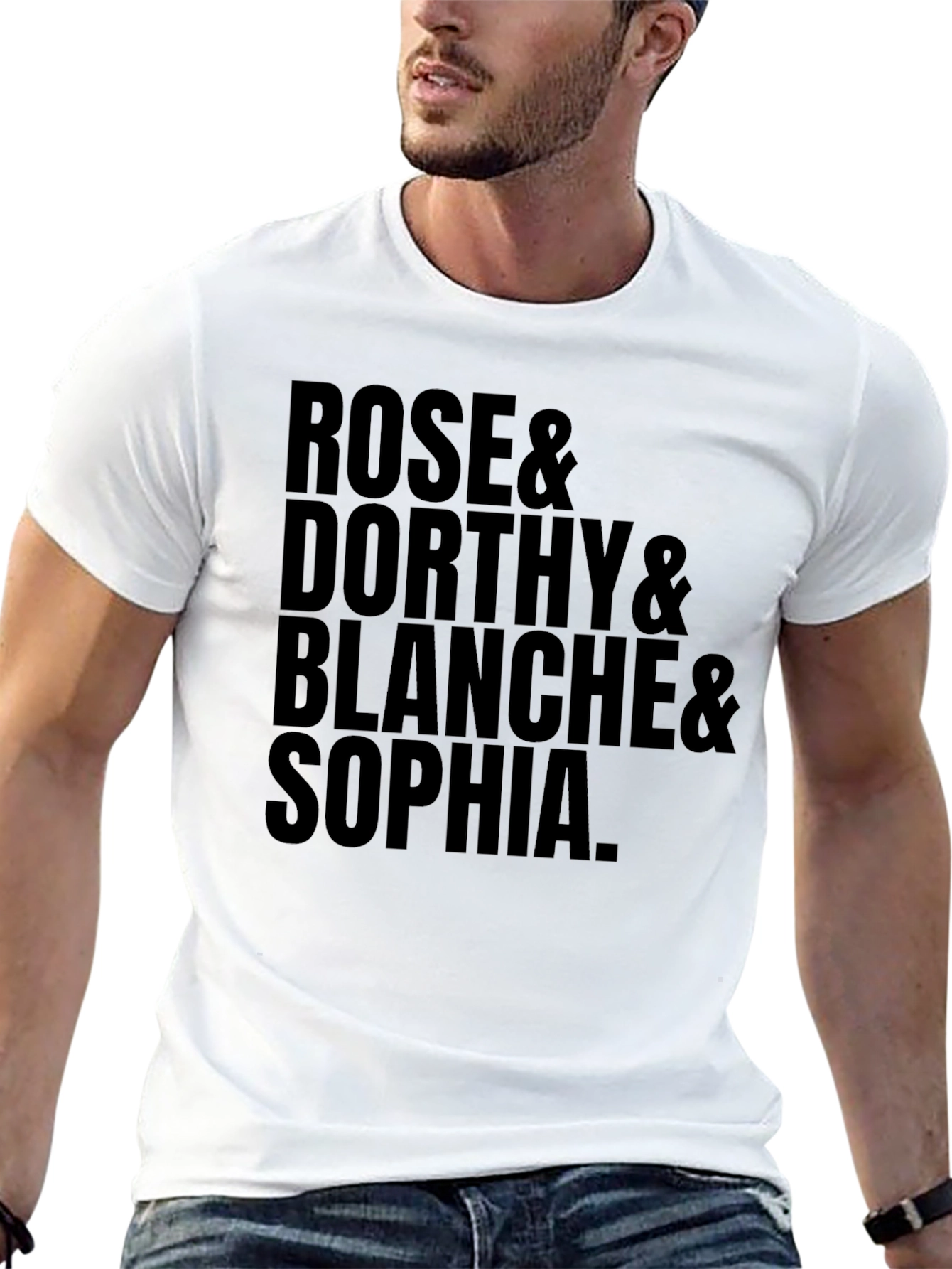 Golden Girls Name Stack T-Shirt