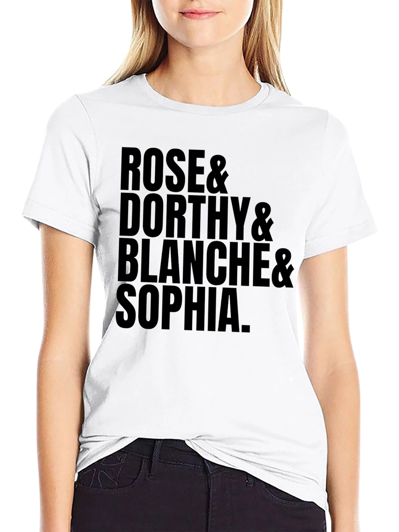Golden Girls Name Stack T-Shirt