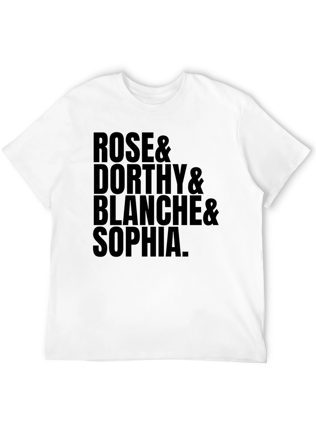 Golden Girls Name Stack T-Shirt