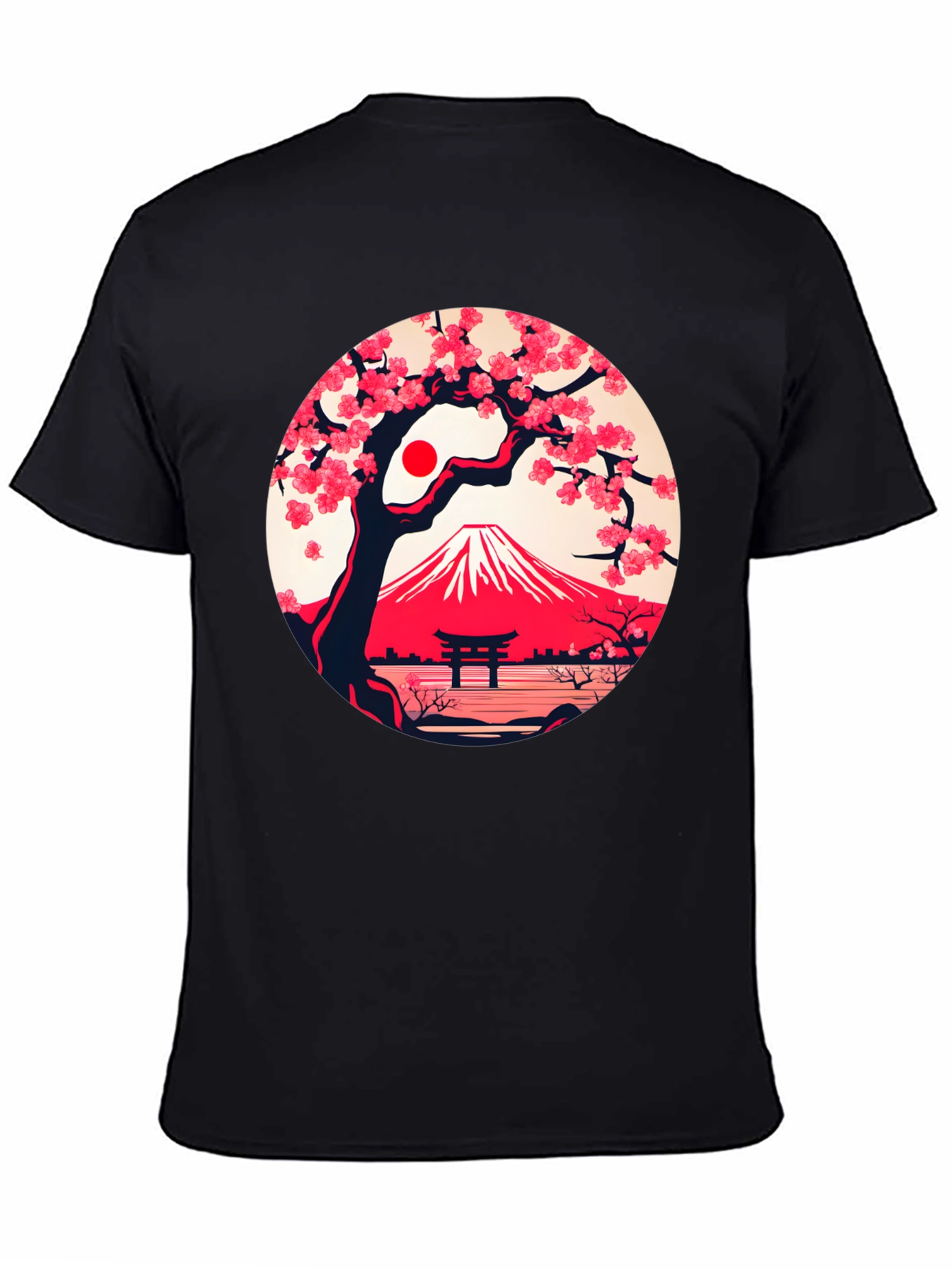 Sakura Mount Fuji Graphic Tee