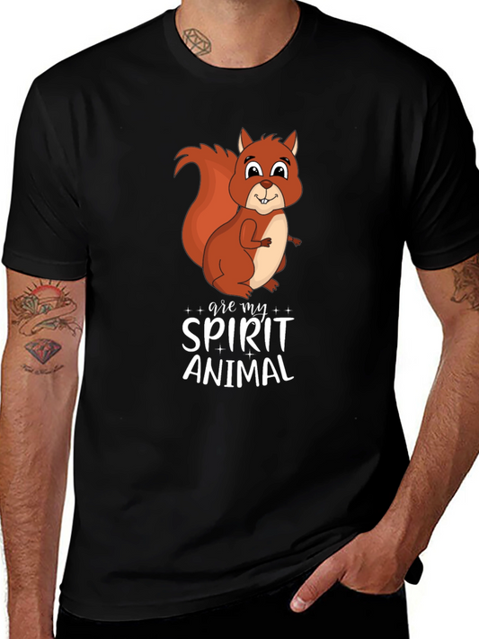 Squirrel Spirit Animal Graphic Tee