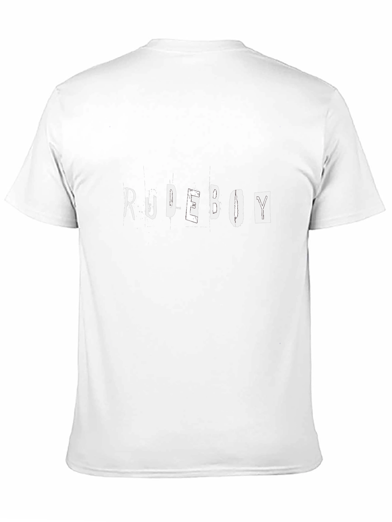 RUDEBOY Graphic Print Black T-Shirt
