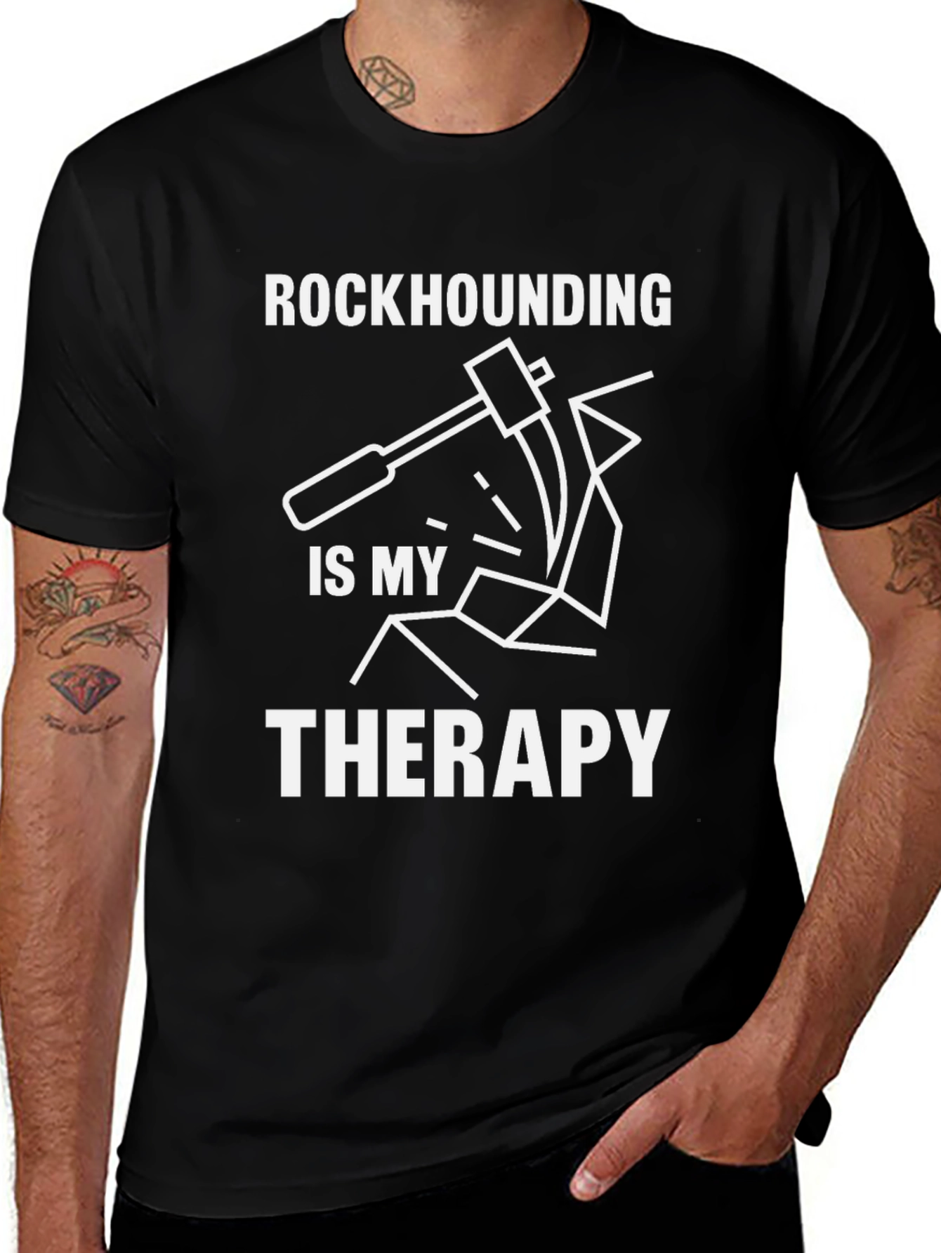Rockhounding Therapy T-Shirt