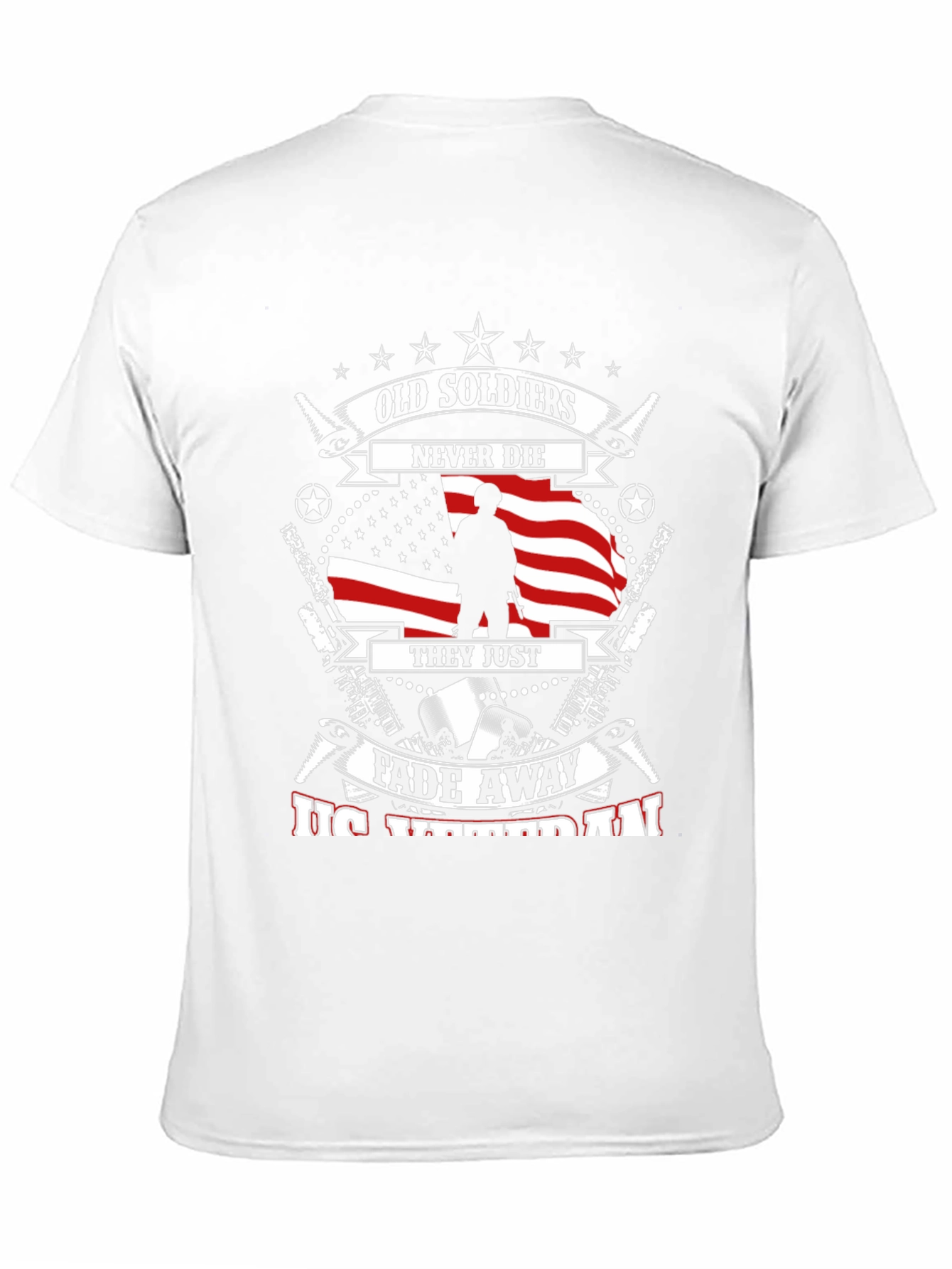 Old Soldiers Never Die Veteran Graphic Tee