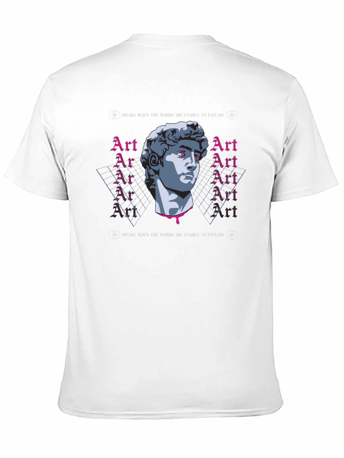 Art Speaks T-Shirt - Artistic Graphic Tee