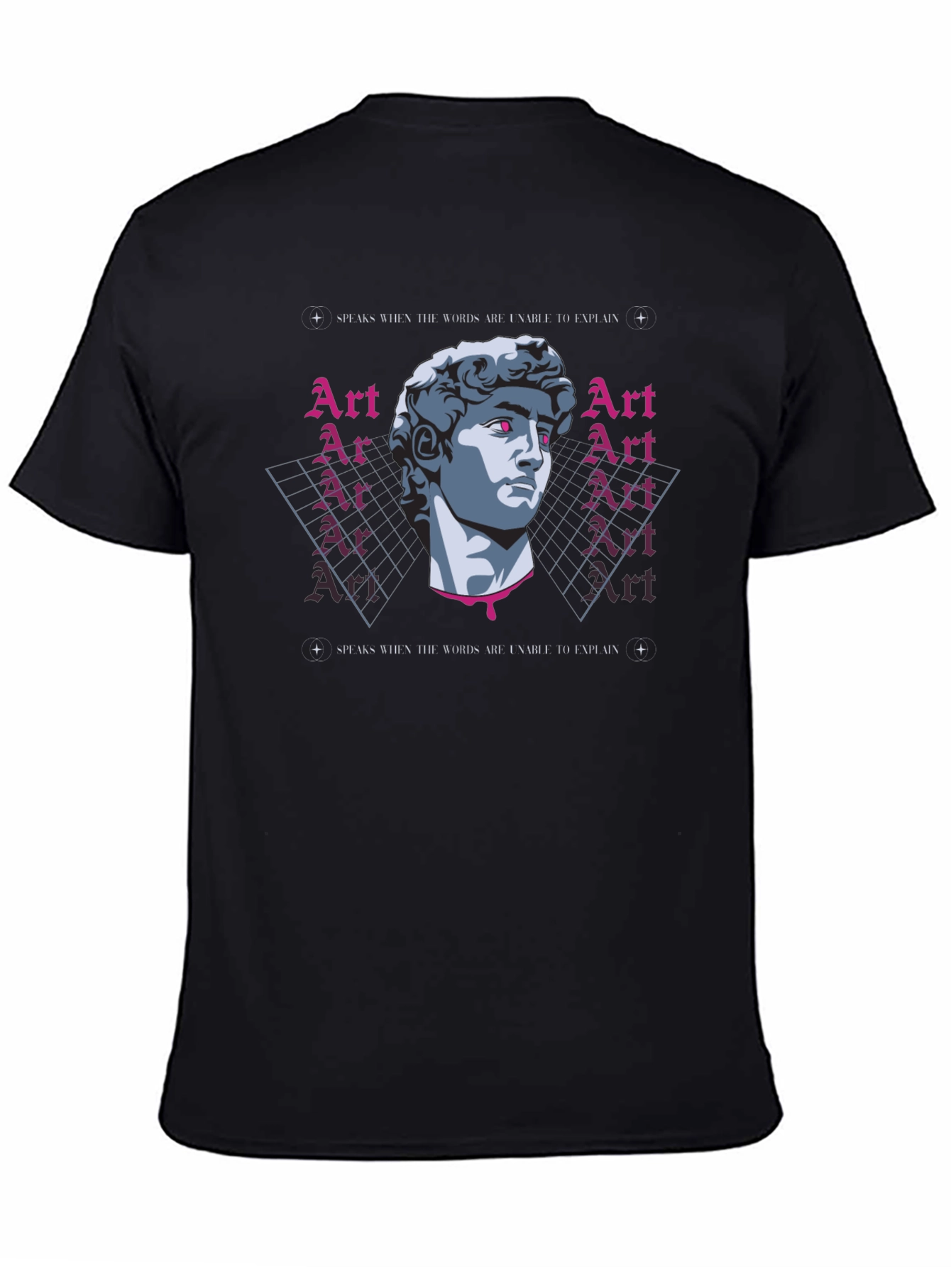 Art Speaks T-Shirt - Artistic Graphic Tee
