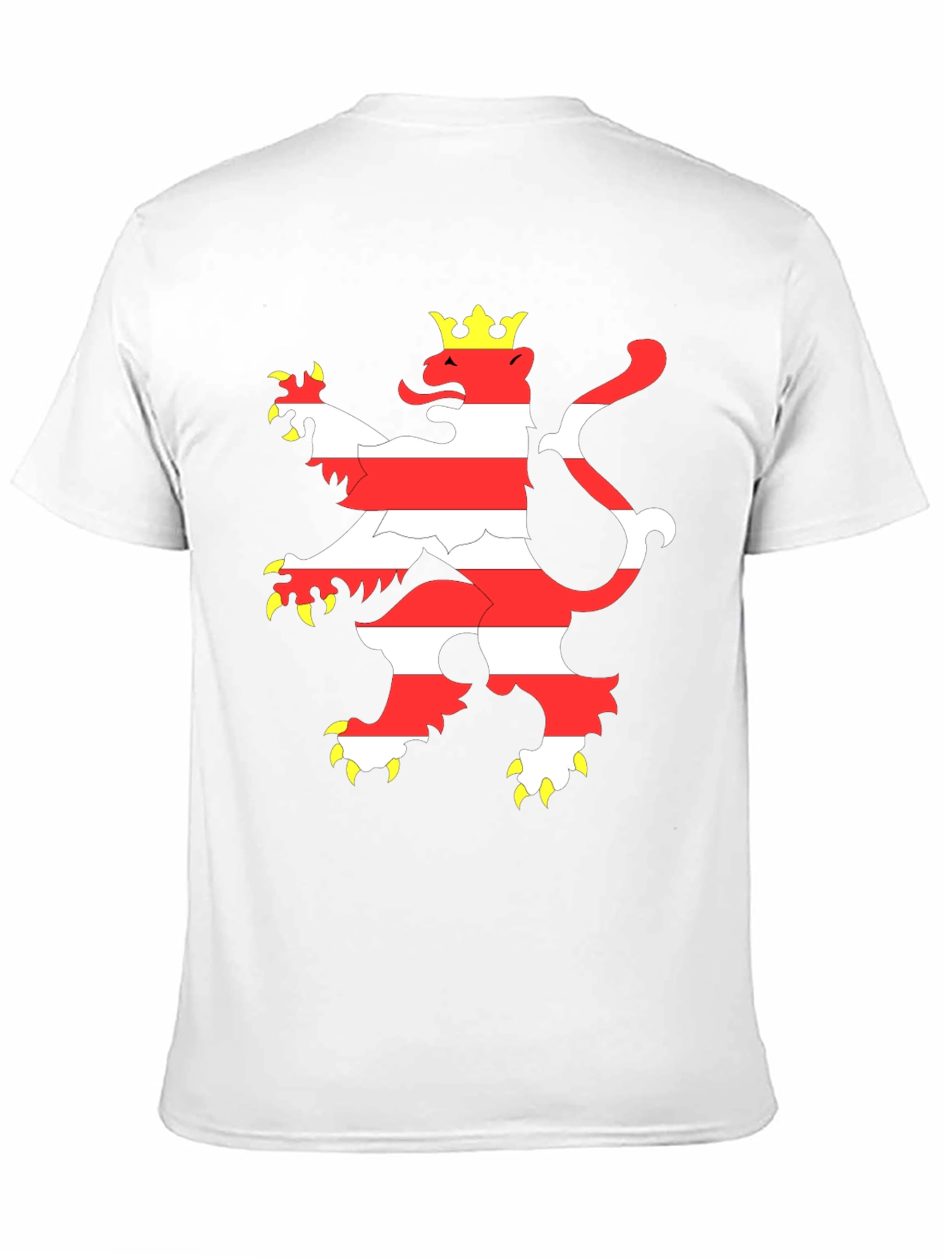 Luxembourg Lion Crest Graphic T-Shirt