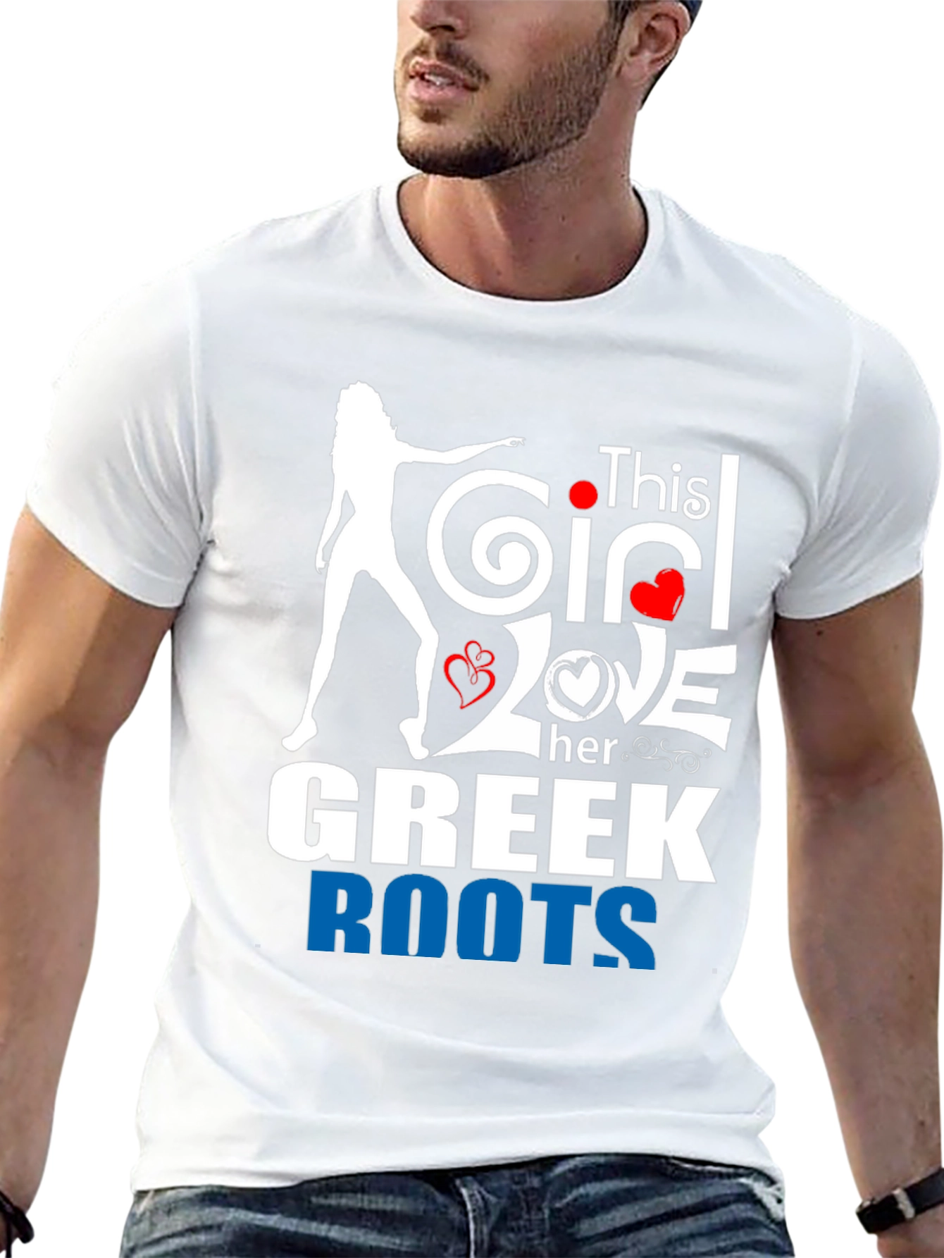 This Girl Loves Her Greek Roots T-Shirt