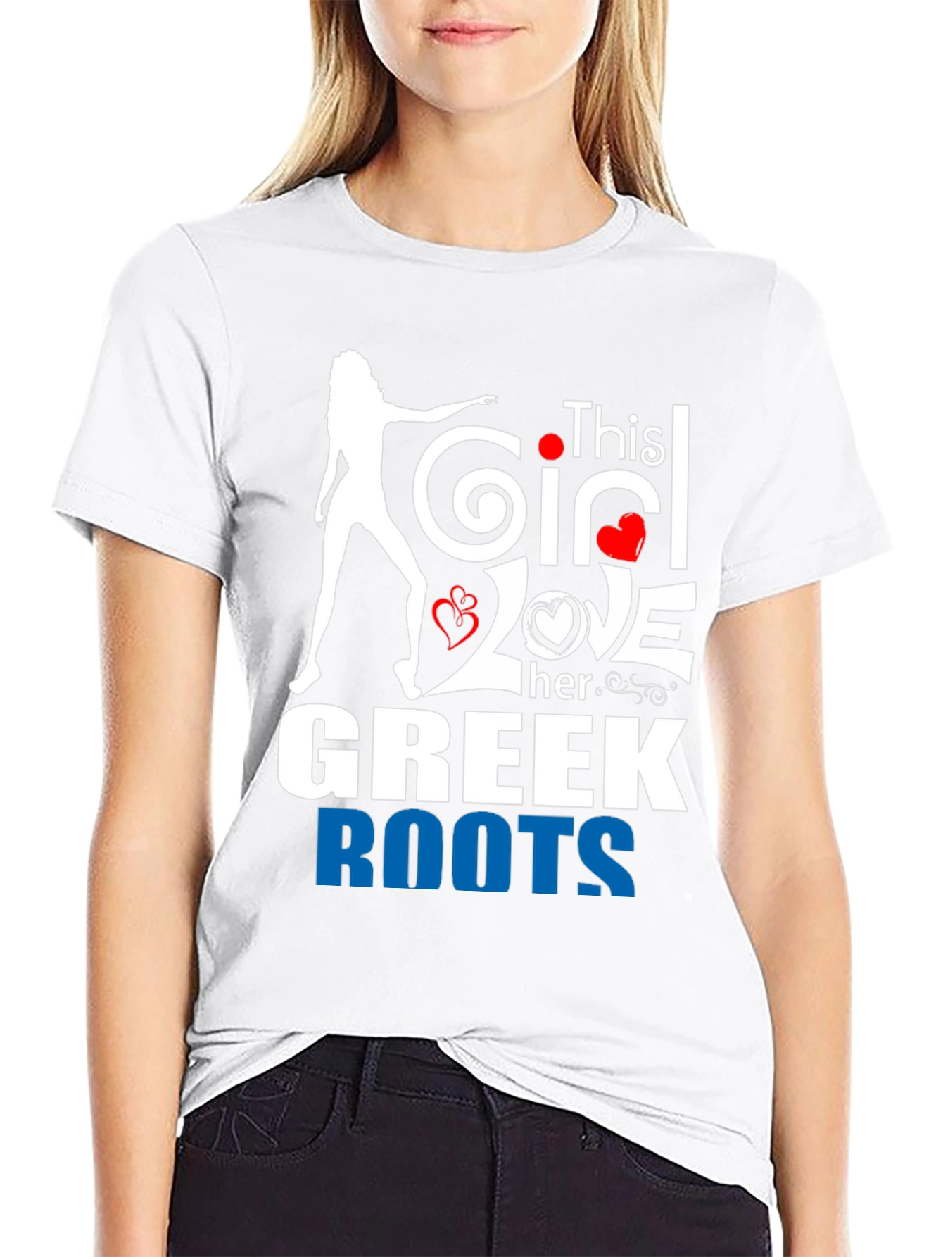 This Girl Loves Her Greek Roots T-Shirt