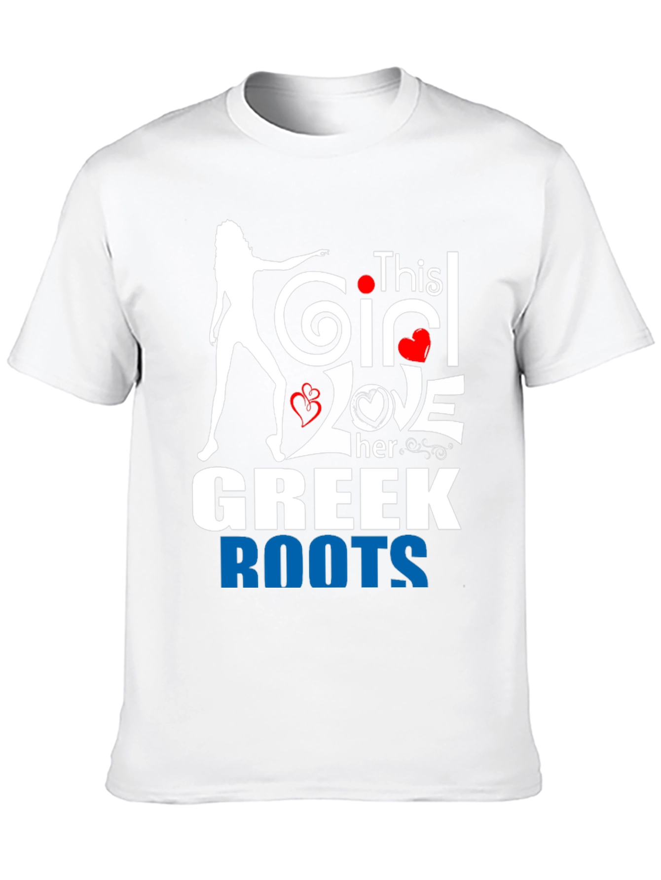 This Girl Loves Her Greek Roots T-Shirt