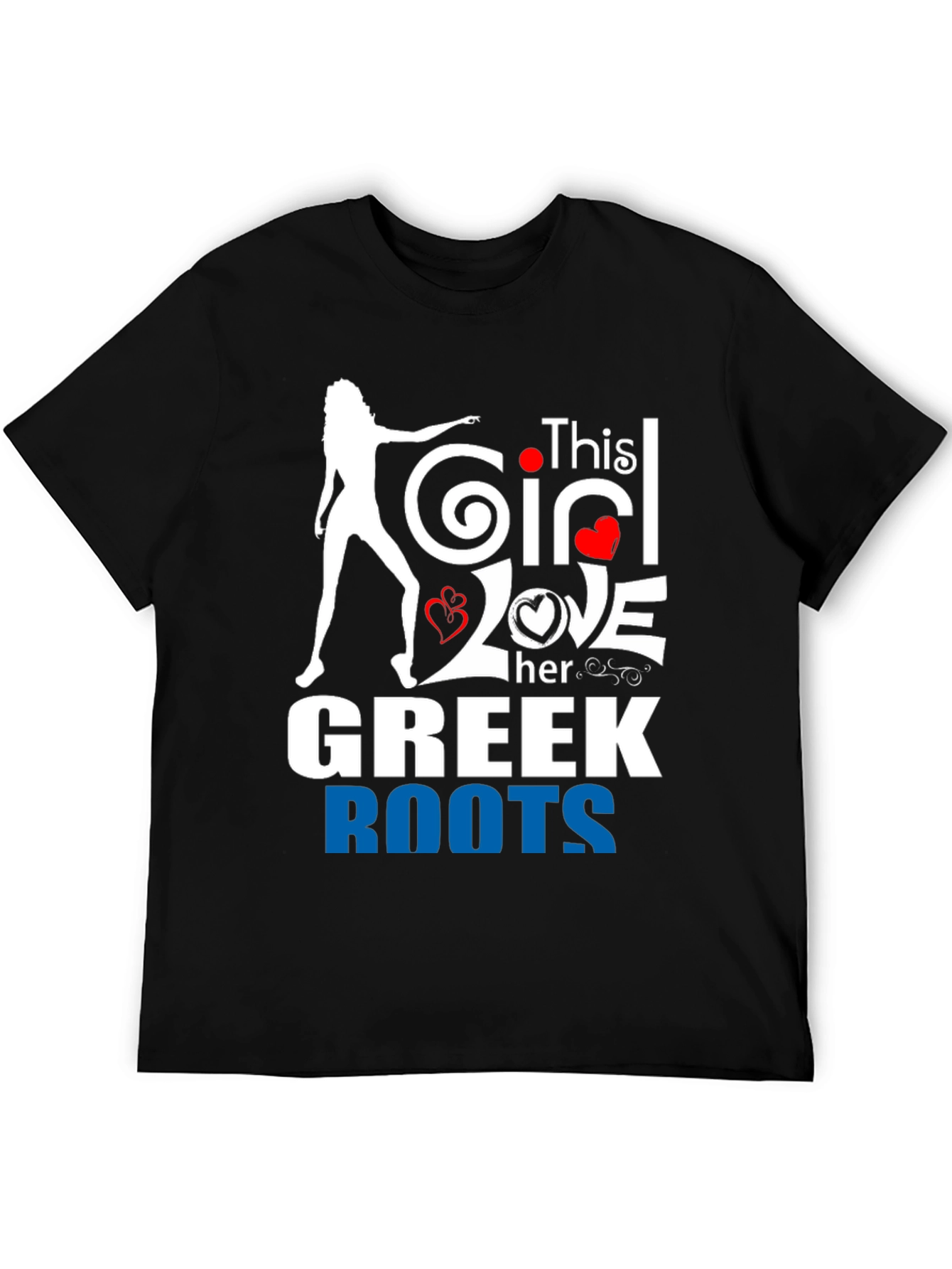 This Girl Loves Her Greek Roots T-Shirt
