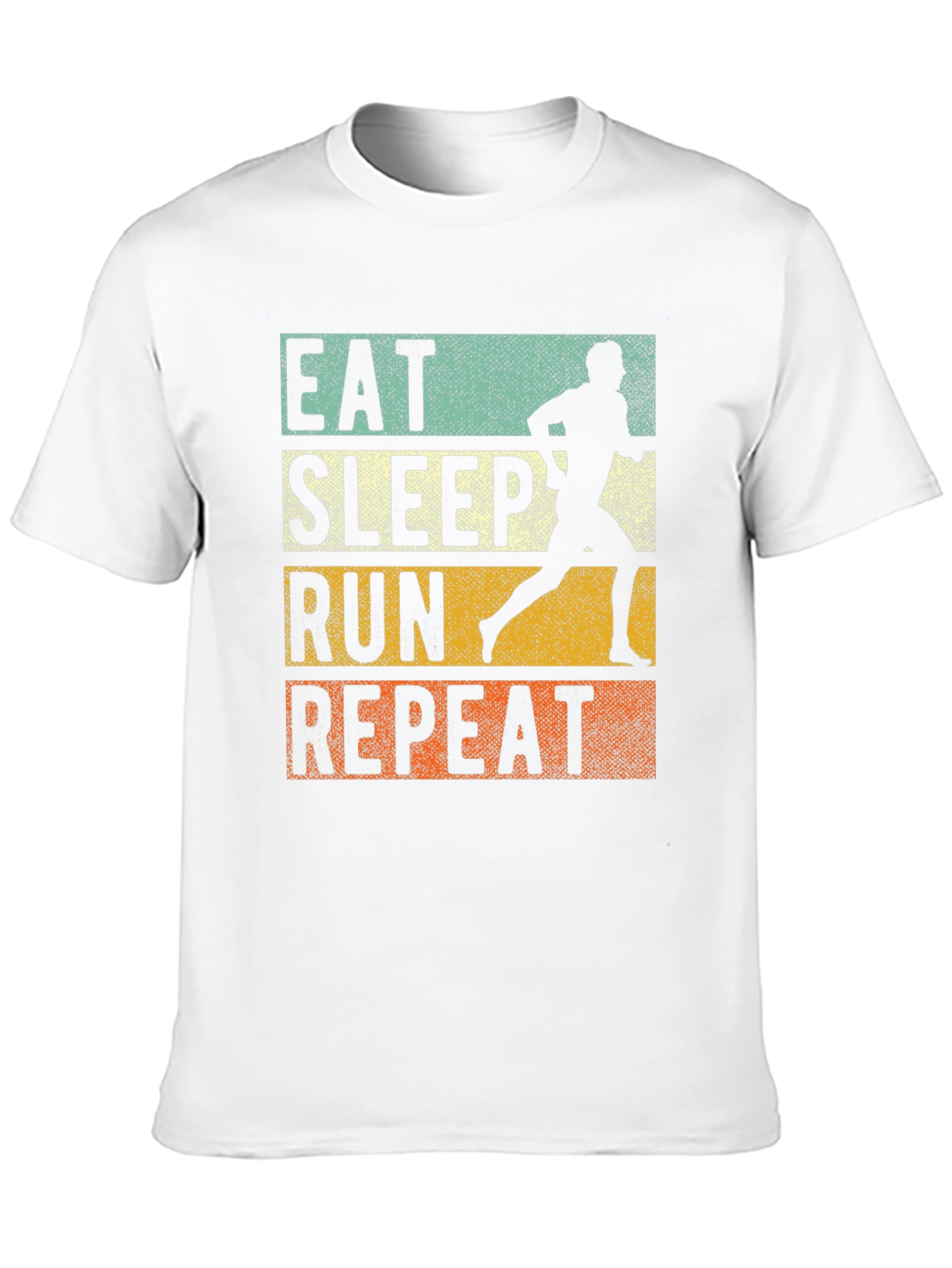 Eat Sleep Run Repeat Graphic Tee