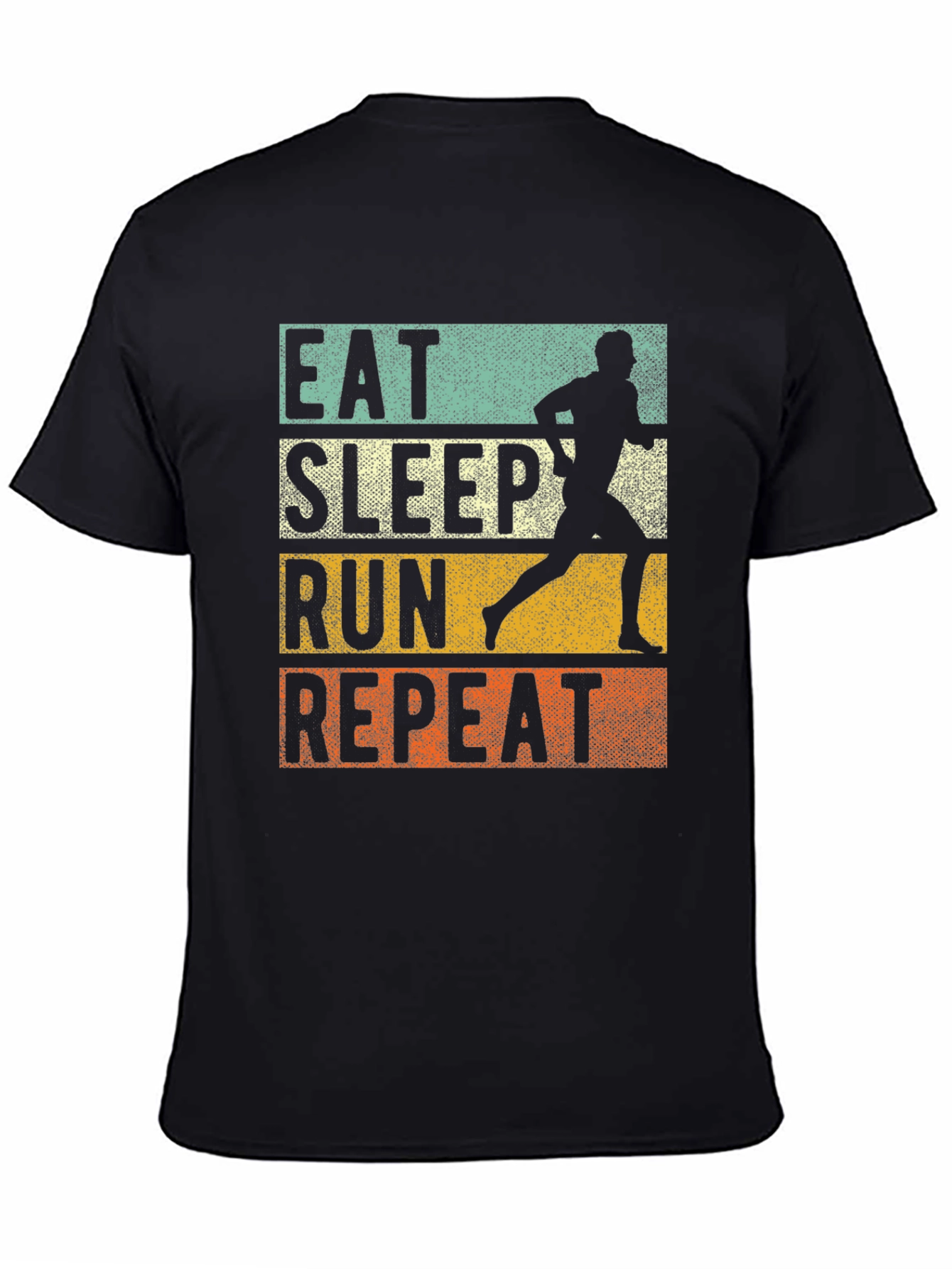 Eat Sleep Run Repeat Graphic Tee