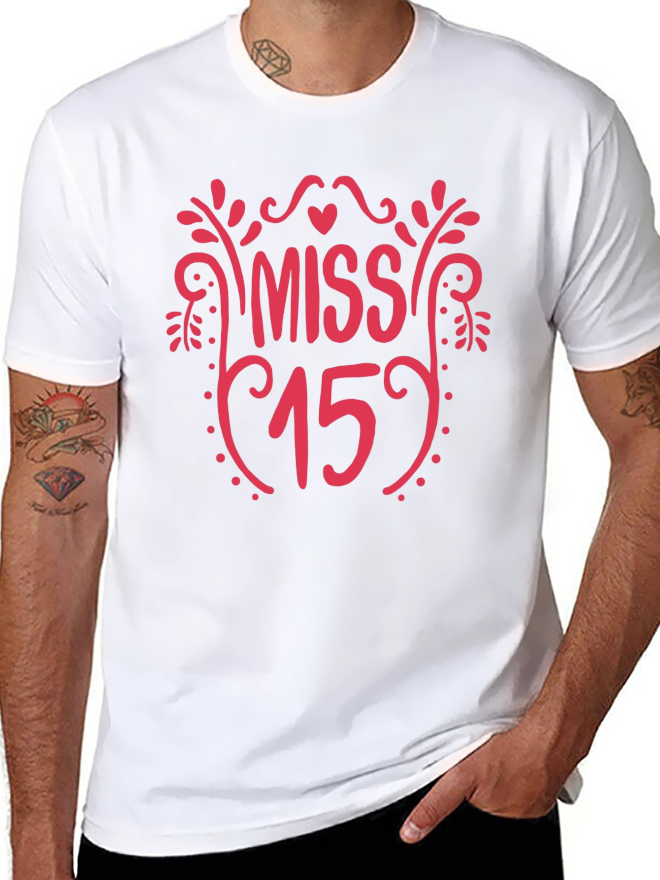 Miss 15 T-Shirt - Birthday Gift Tee