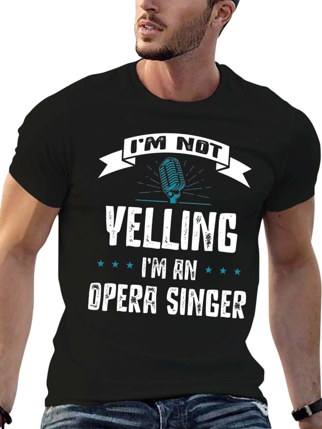 Opera Singer T-Shirt - Im Not Yelling Funny Gift
