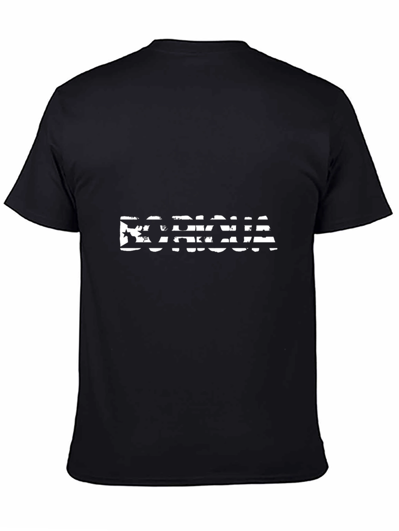 Boricua Pride Black Tee