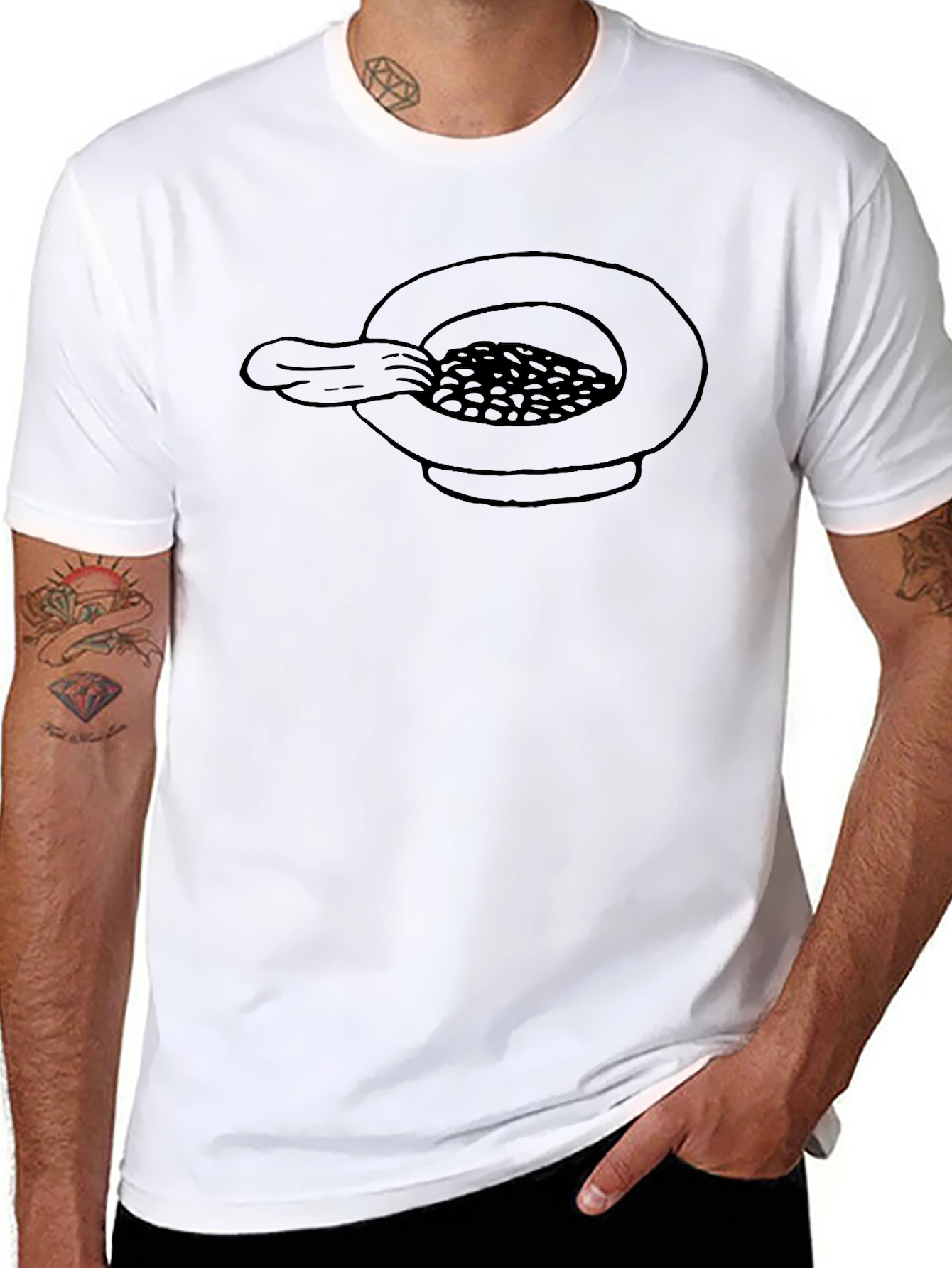 Bean T-Shirt - Funny Graphic Tee