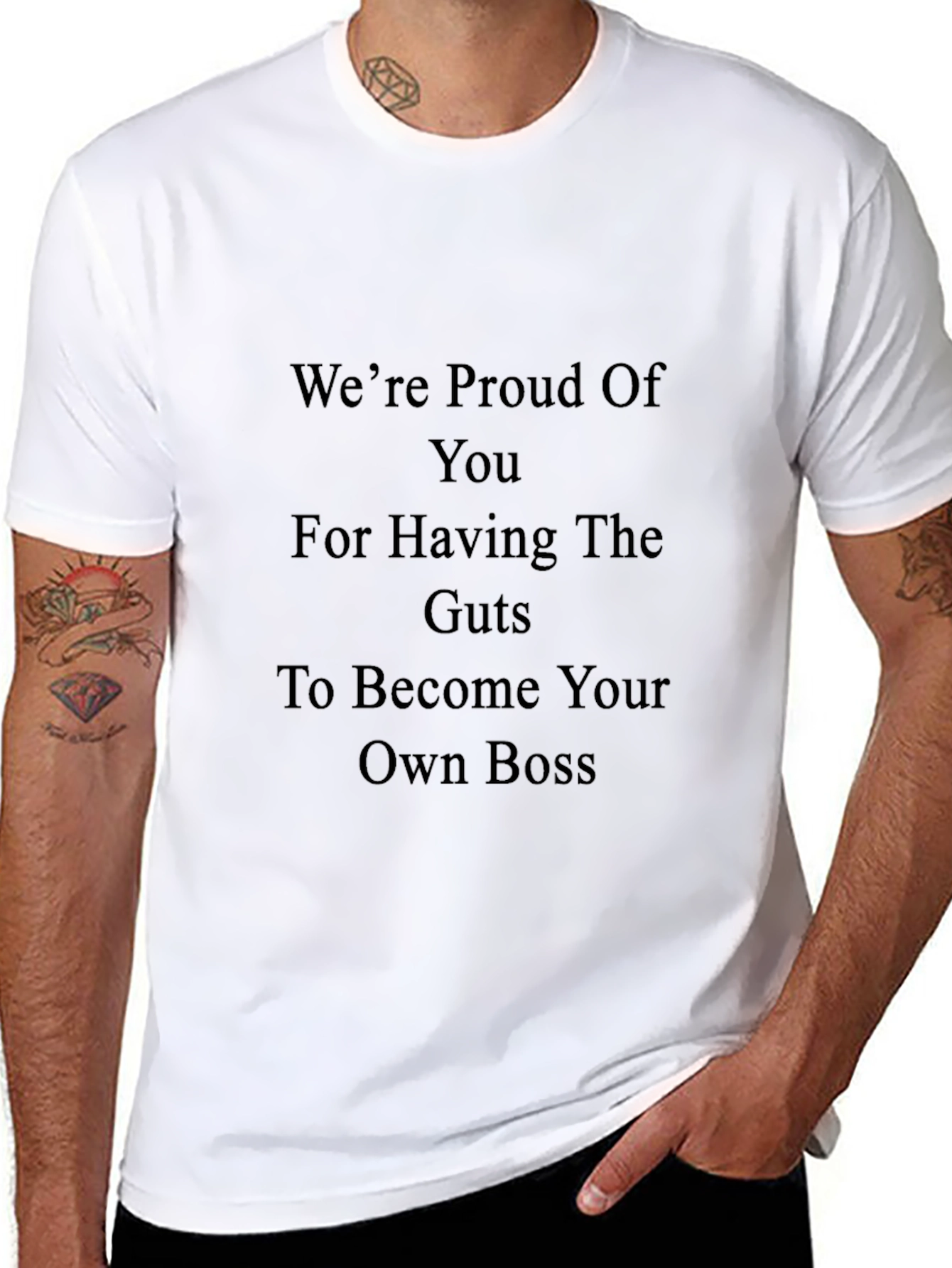 Proud of You Black T-Shirt