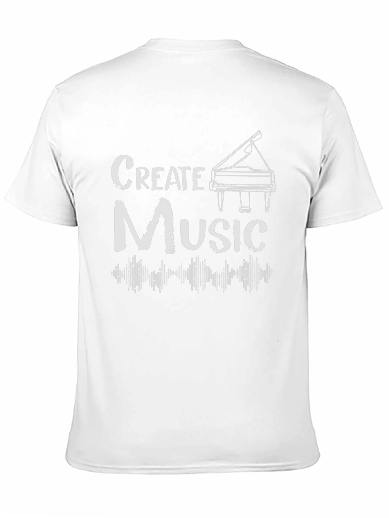 Create Music Piano Graphic T-Shirt