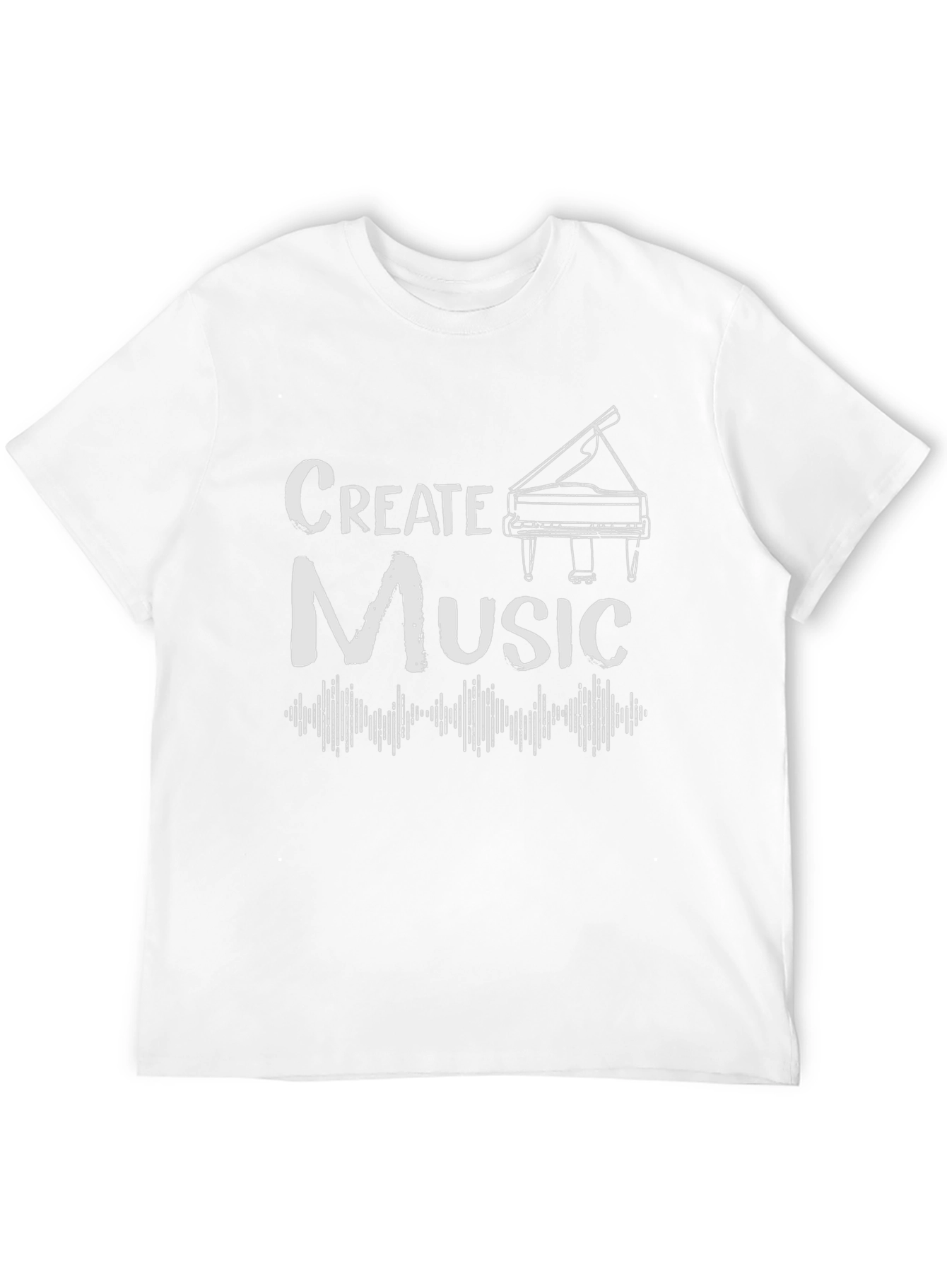 Create Music Piano Graphic T-Shirt