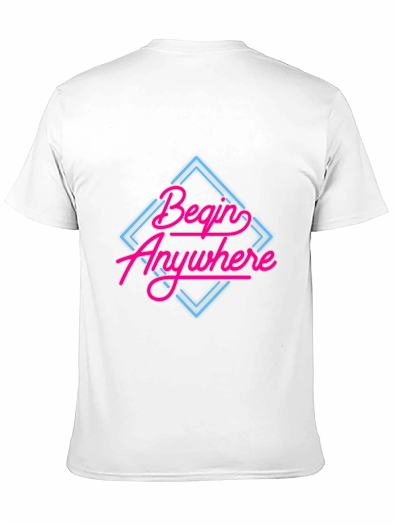 Begin Anywhere Graphic Tee - Black T-Shirt