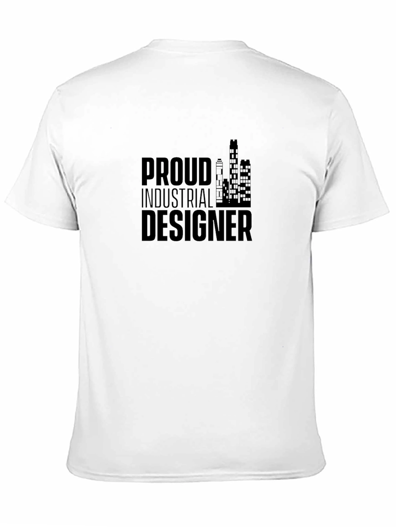 Proud Industrial Designer Black T-Shirt