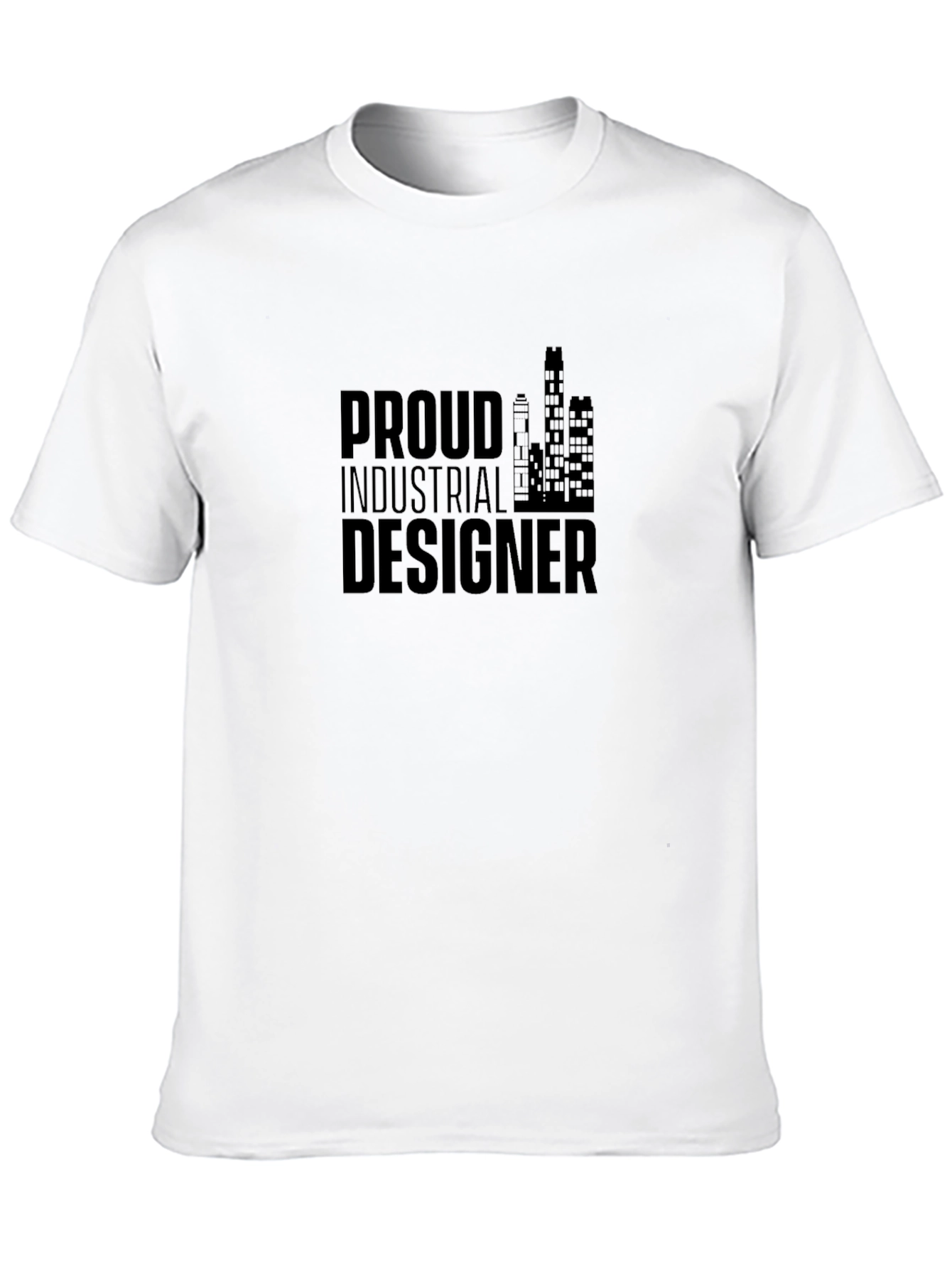 Proud Industrial Designer Black T-Shirt