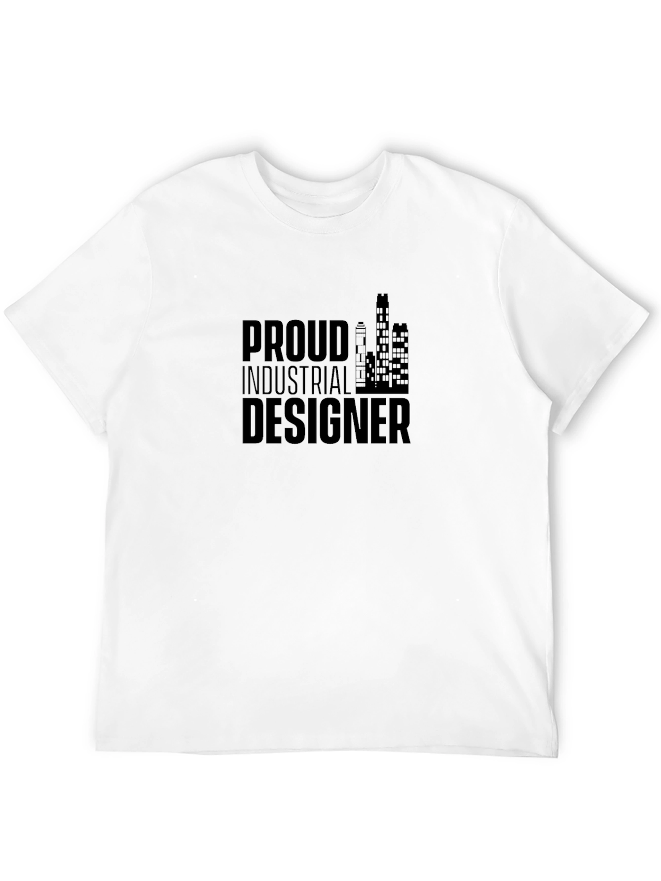 Proud Industrial Designer Black T-Shirt