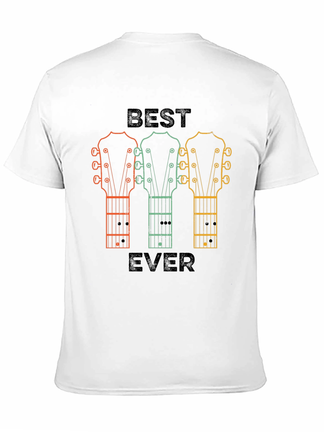 Best Ever Guitar Headstock T-Shirt