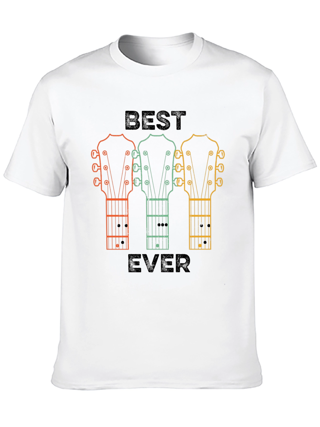 Best Ever Guitar Headstock T-Shirt