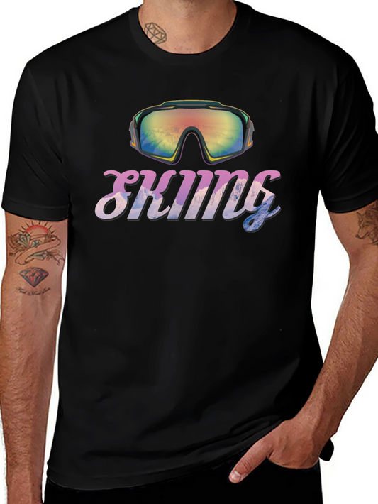 Skiiing Goggles Graphic T-Shirt