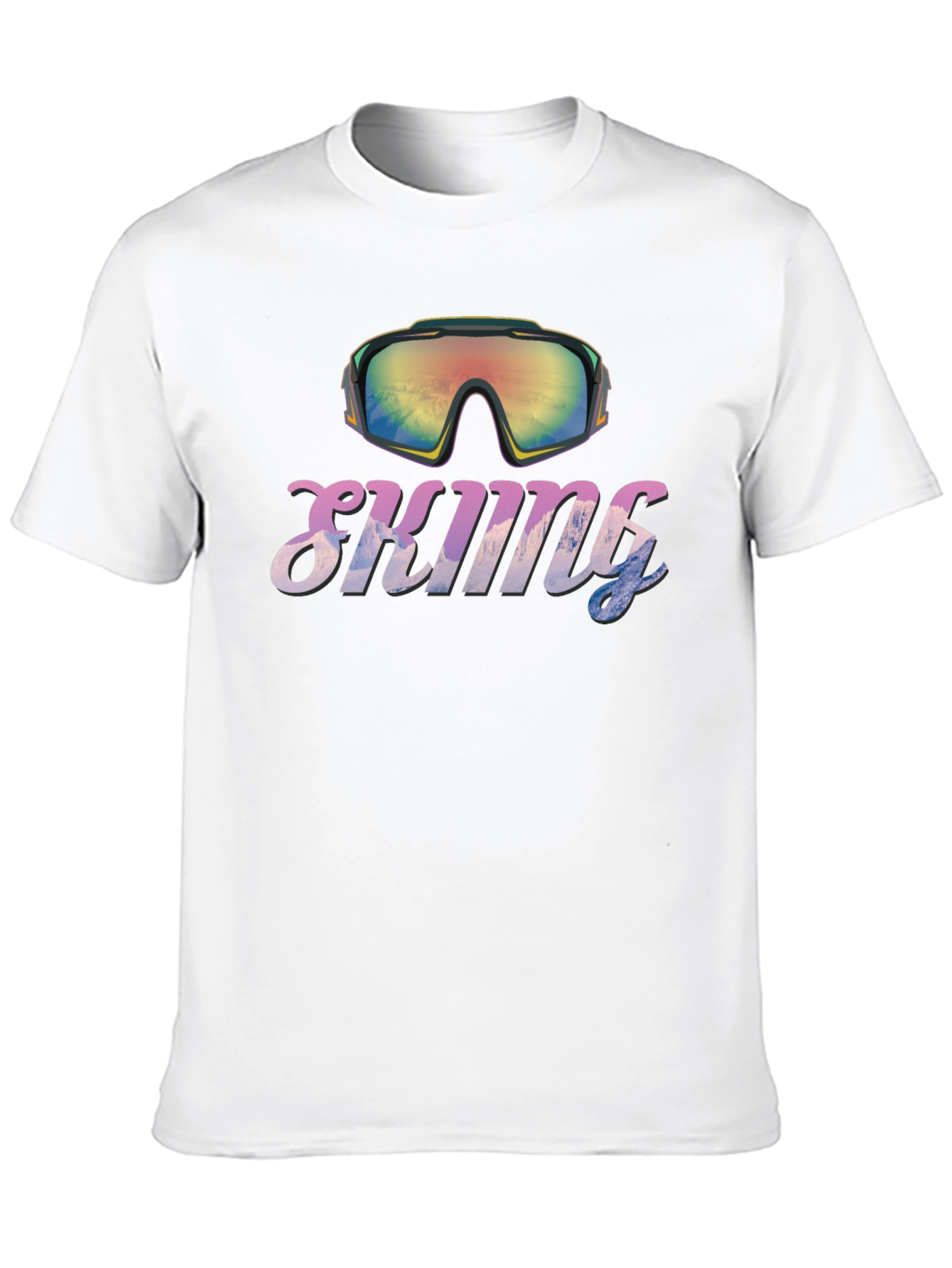 Skiiing Goggles Graphic T-Shirt