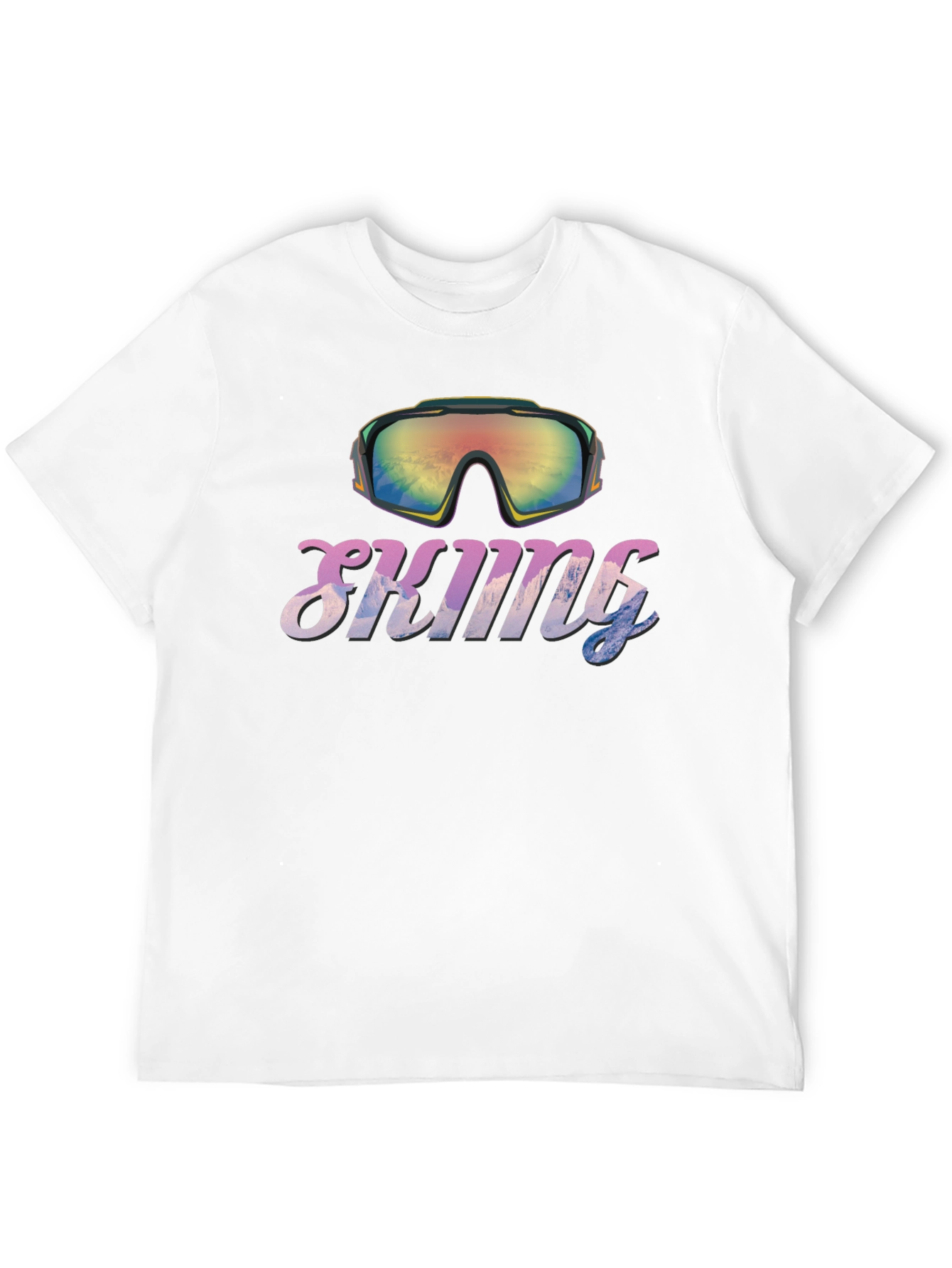 Skiiing Goggles Graphic T-Shirt