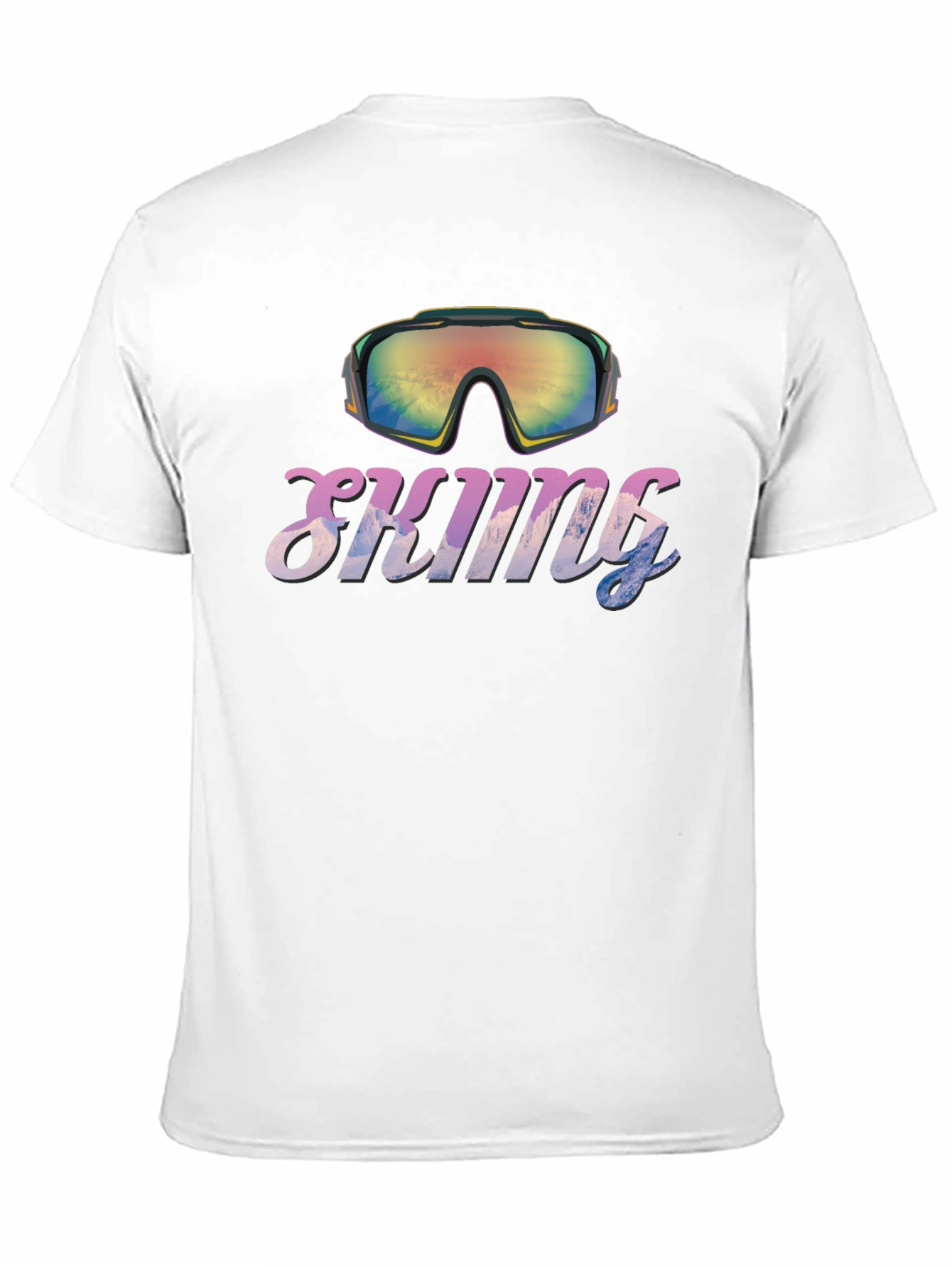 Skiiing Goggles Graphic T-Shirt