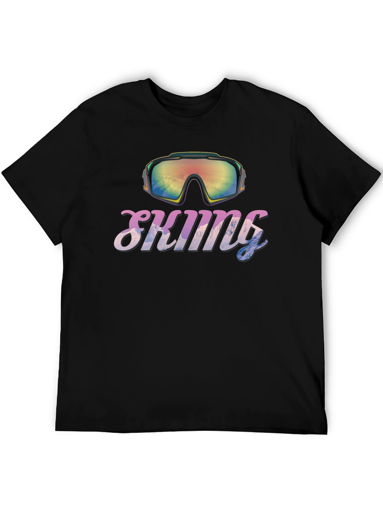 Skiiing Goggles Graphic T-Shirt