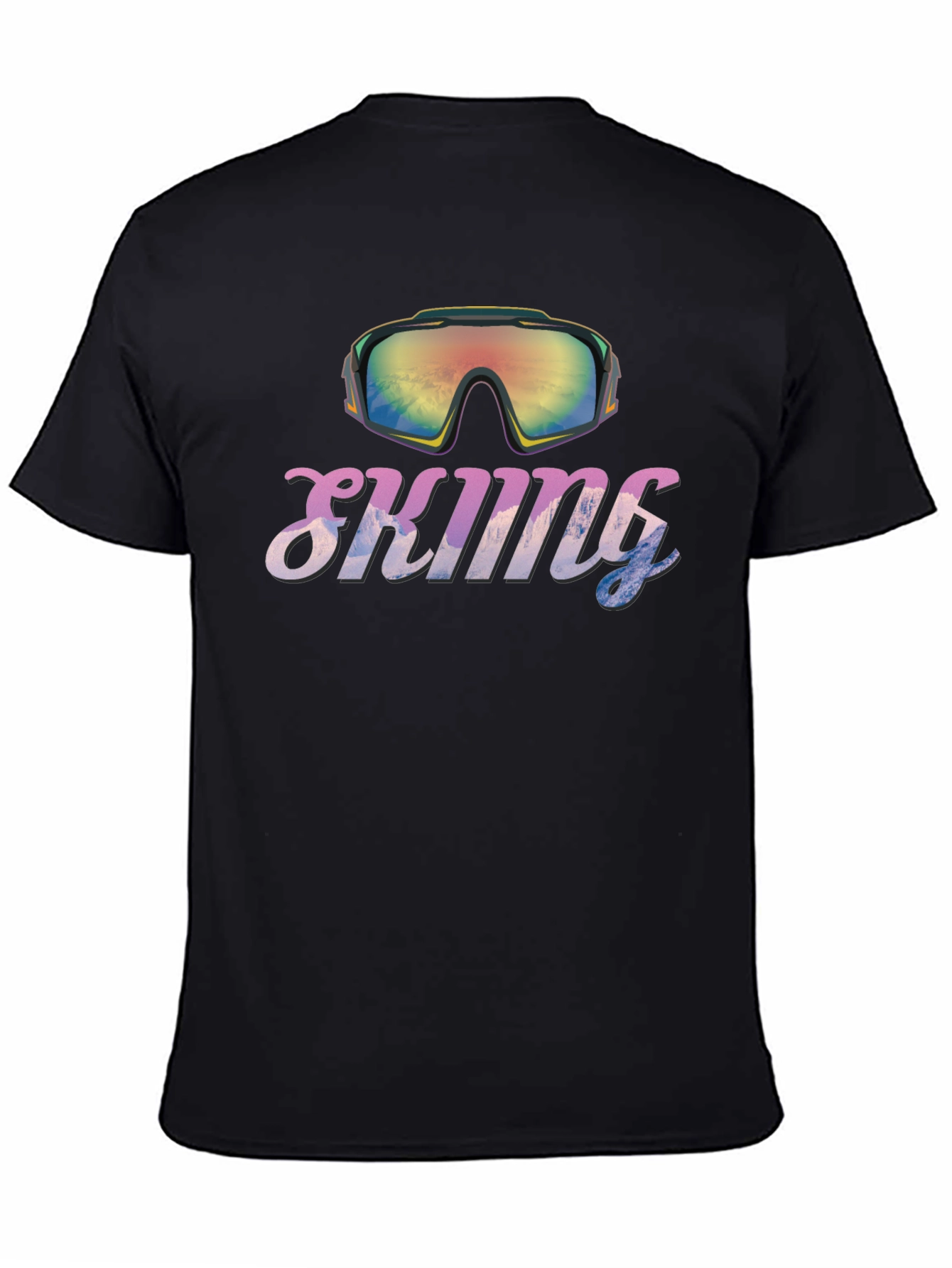 Skiiing Goggles Graphic T-Shirt