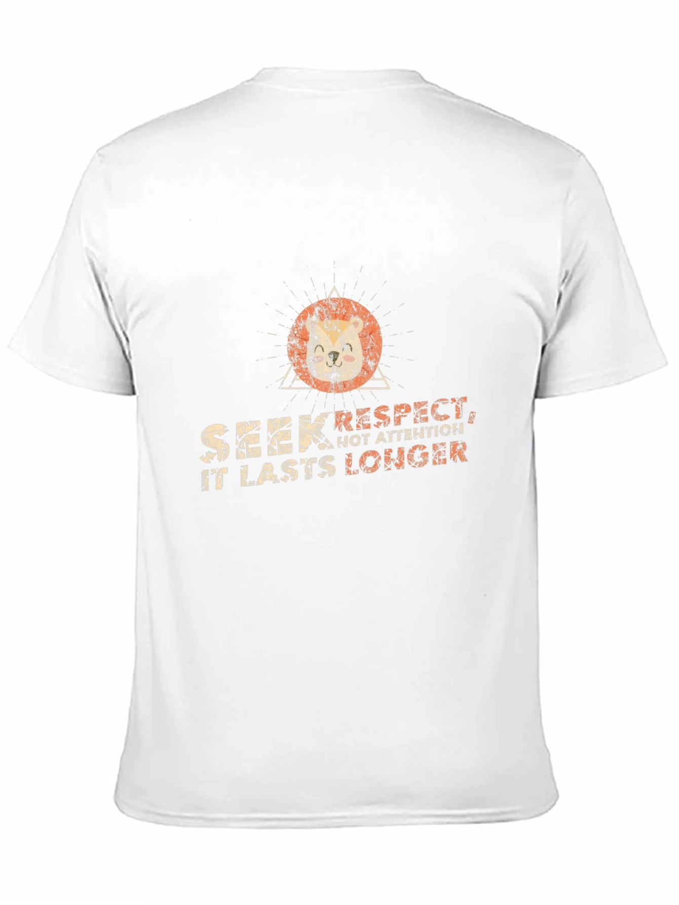 Seek Respect Black Graphic Tee