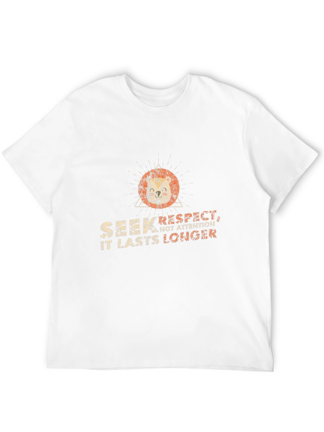 Seek Respect Black Graphic Tee