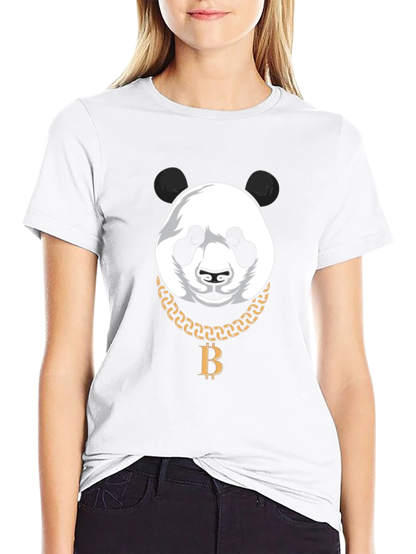 Panda Bitcoin Graphic Tee
