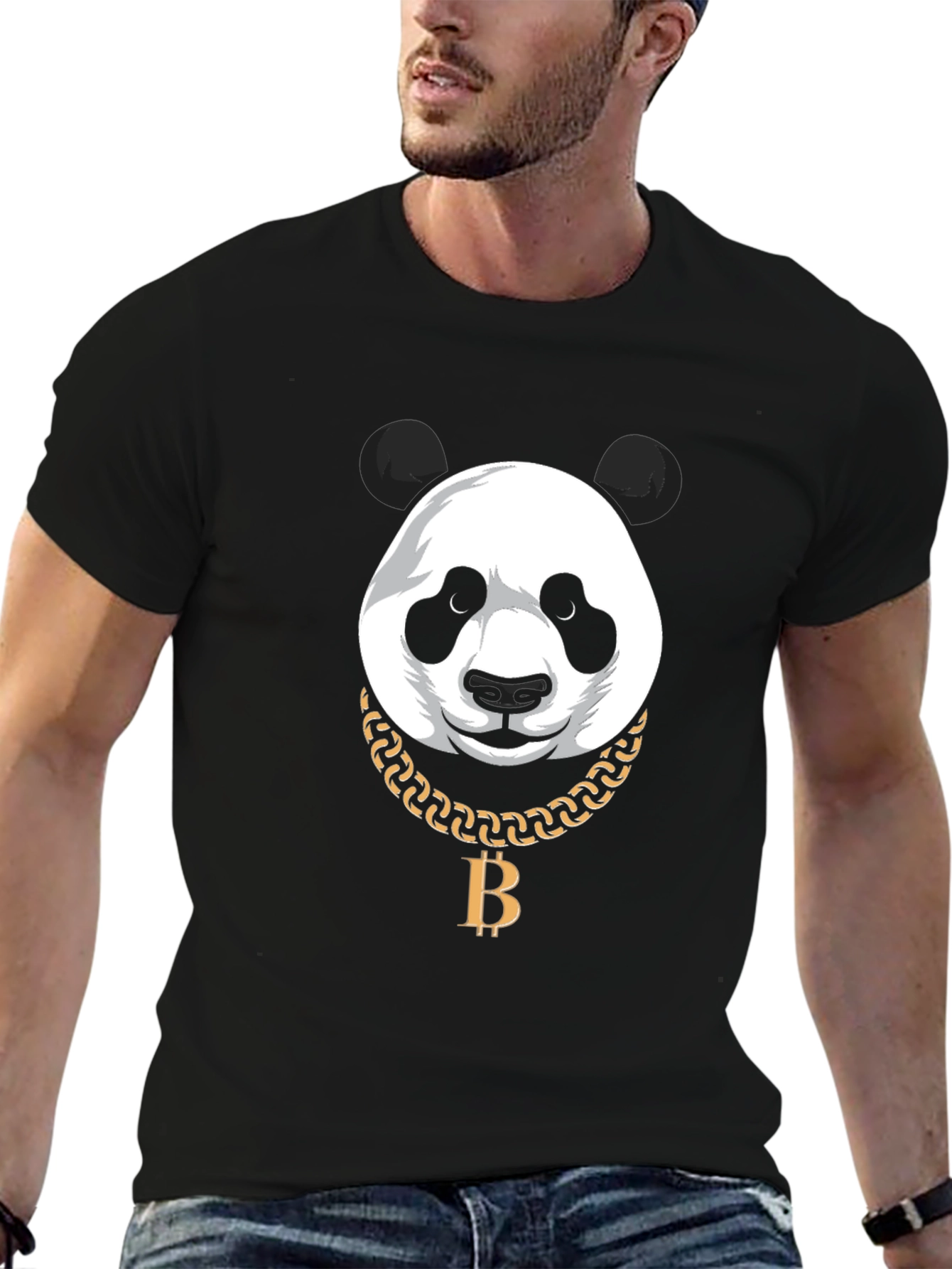 Panda Bitcoin Graphic Tee